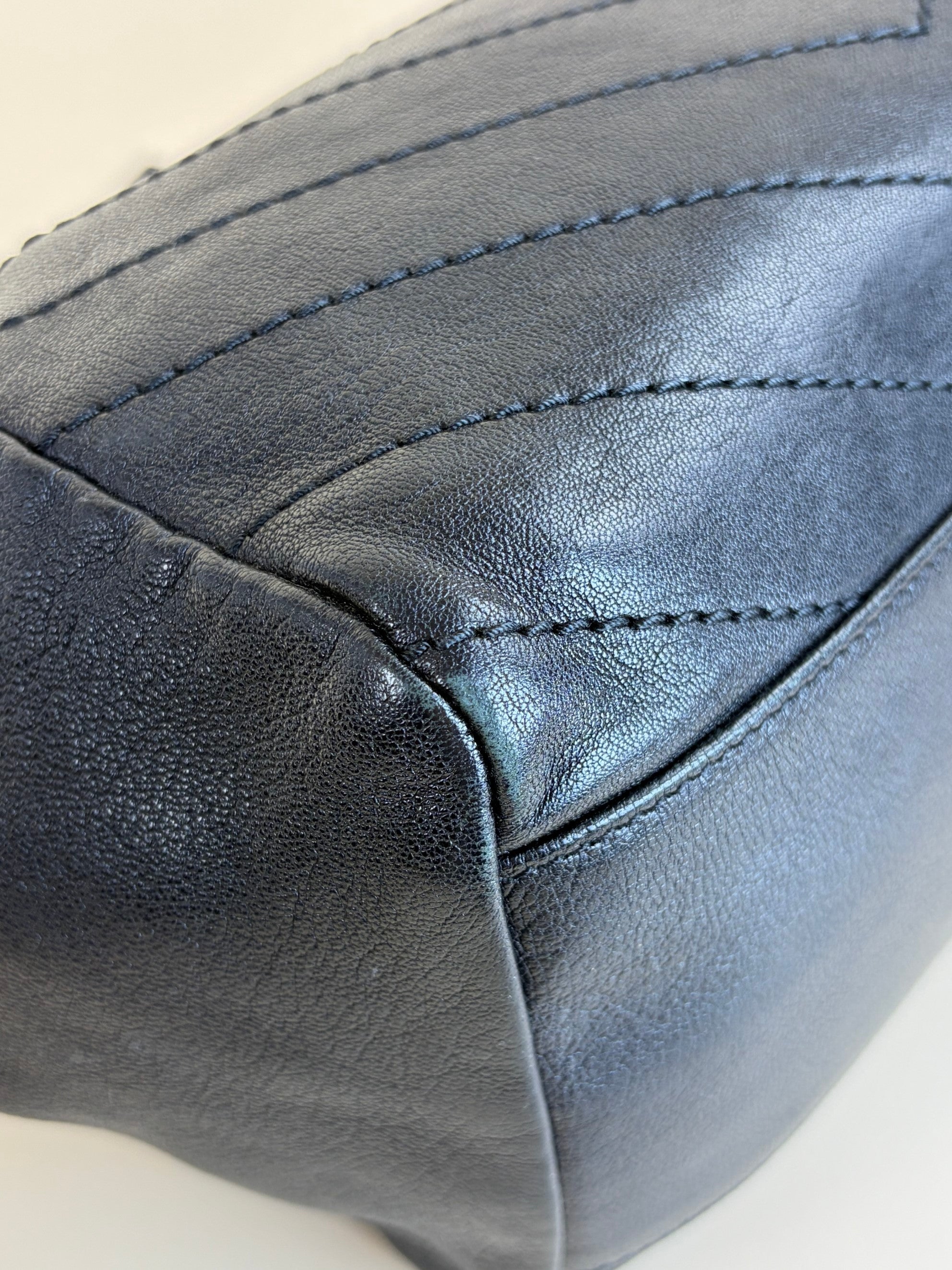 YSL Black lambskin Nolita small