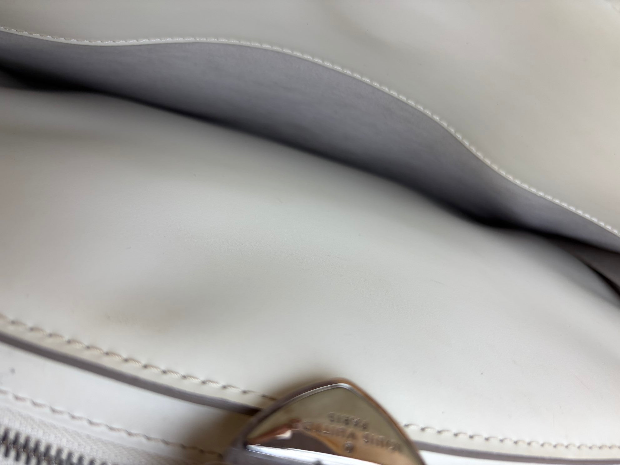 Louis Vuitton White Neuf GM Tote Bag