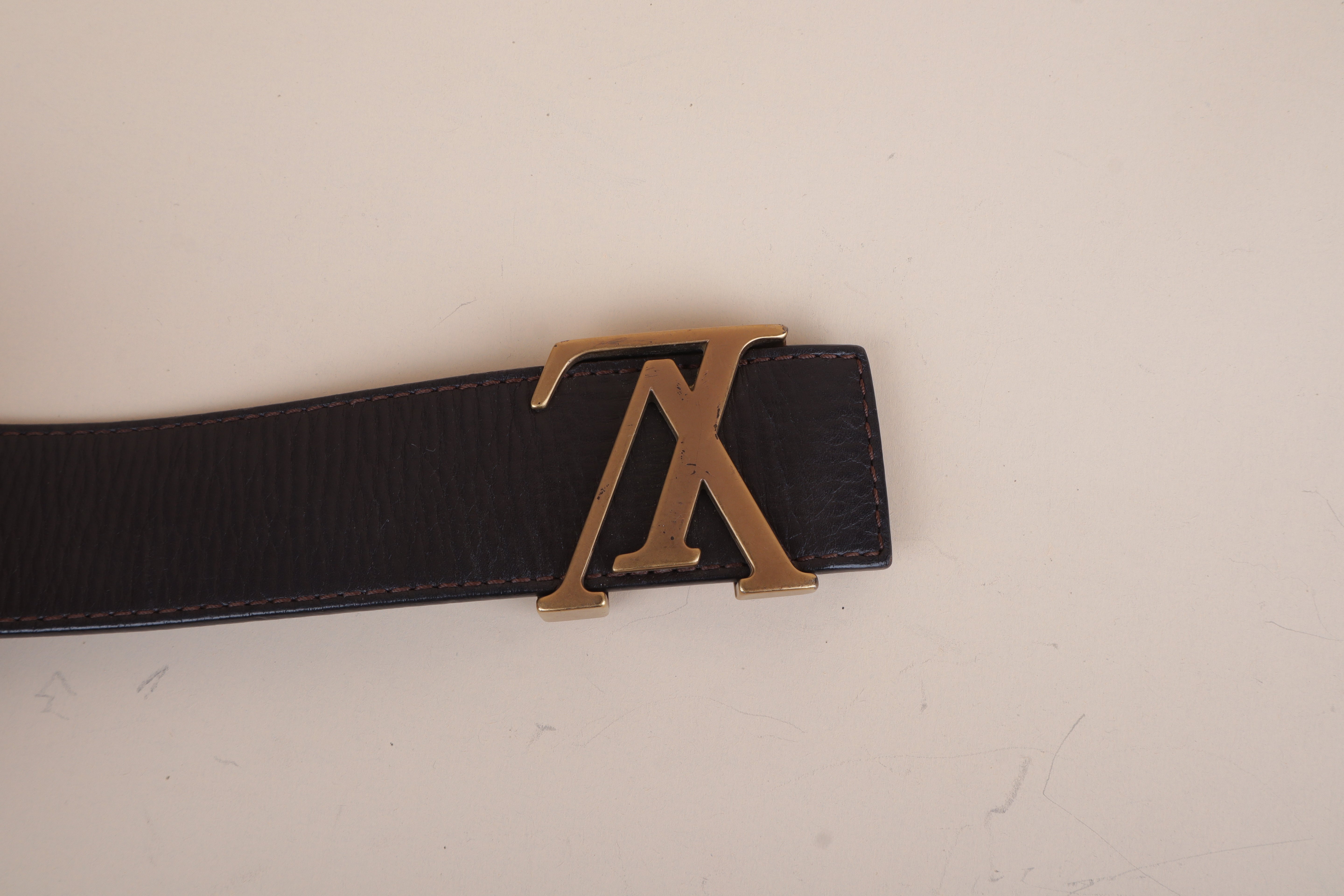 Louis Vuitton Brown Belt