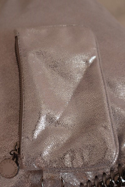Stella Mccartney Silver Falabella Large Bag W/ 2 Chain-handbag-Stella Mccartney-The Closet Egypt