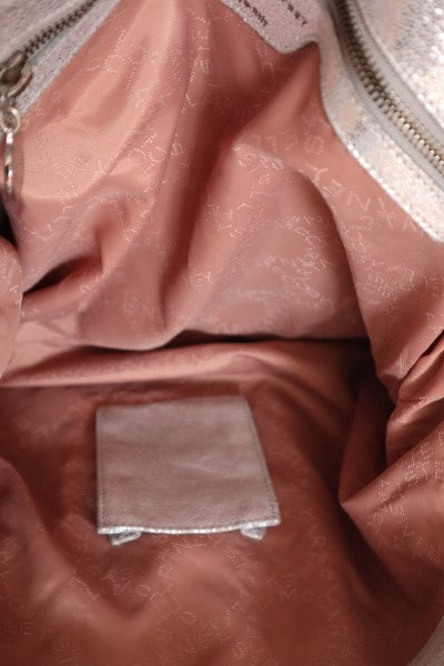 Stella Mccartney Silver Falabella Large Bag W/ 2 Chain-handbag-Stella Mccartney-The Closet Egypt