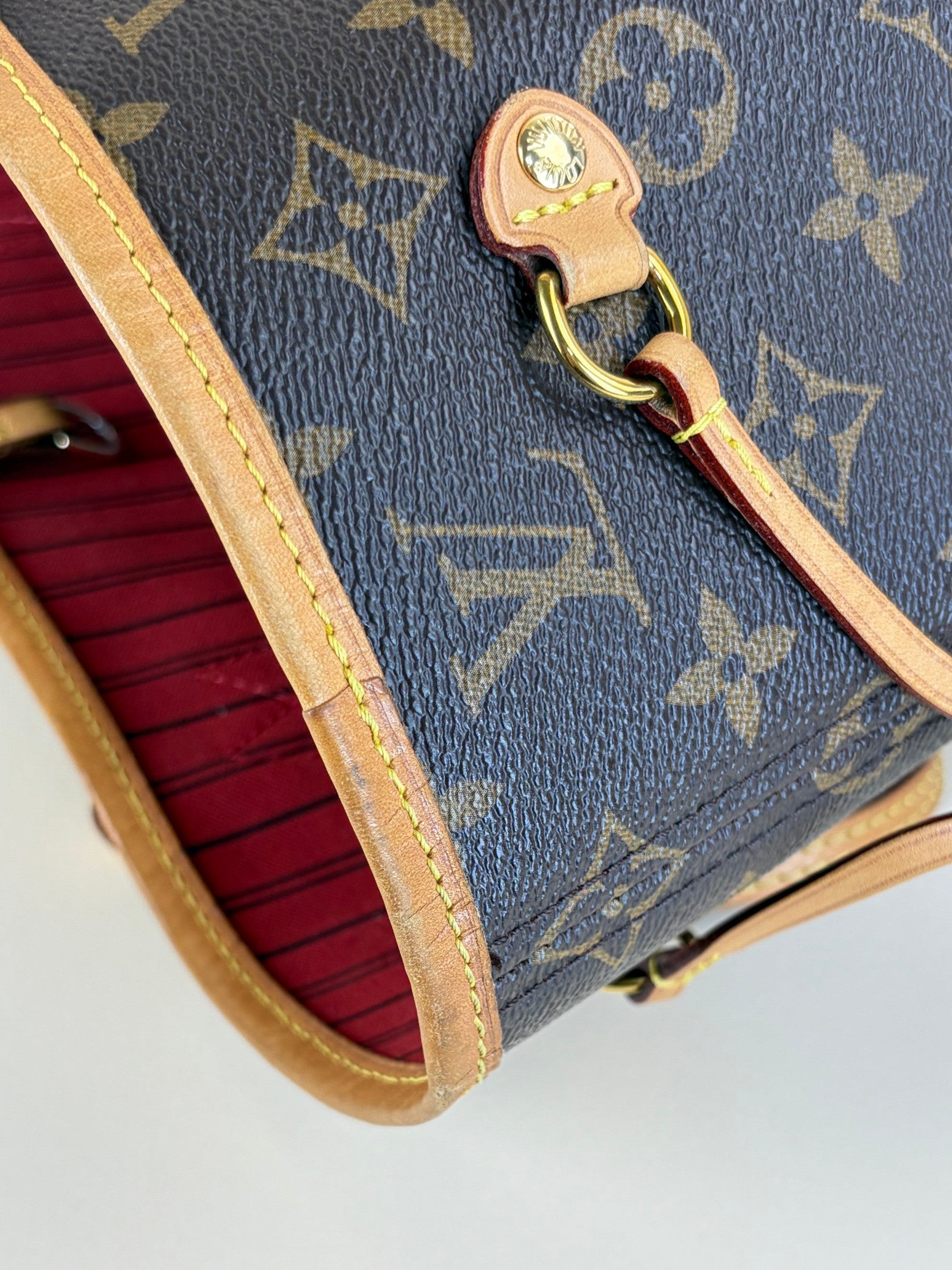 Louis Vuitton monogram canvas Never full MM Bag