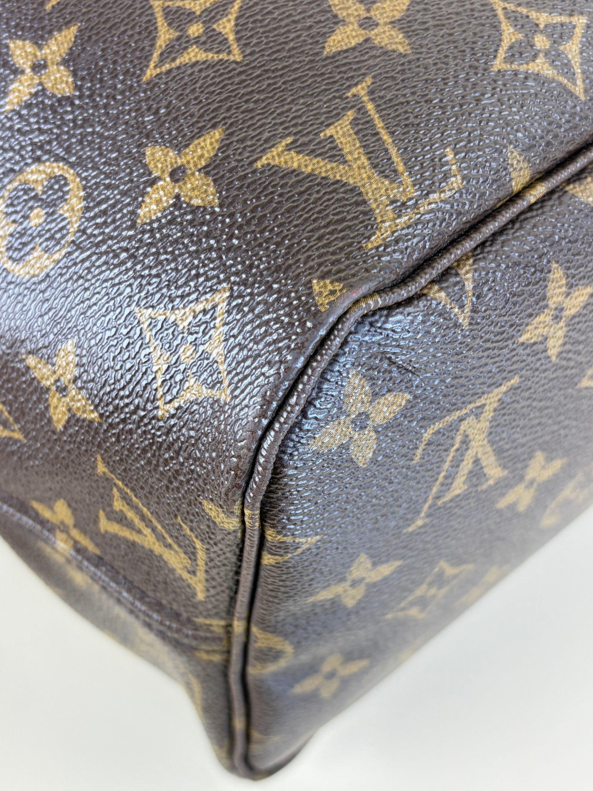 Louis Vuitton monogram canvas Never full MM Bag