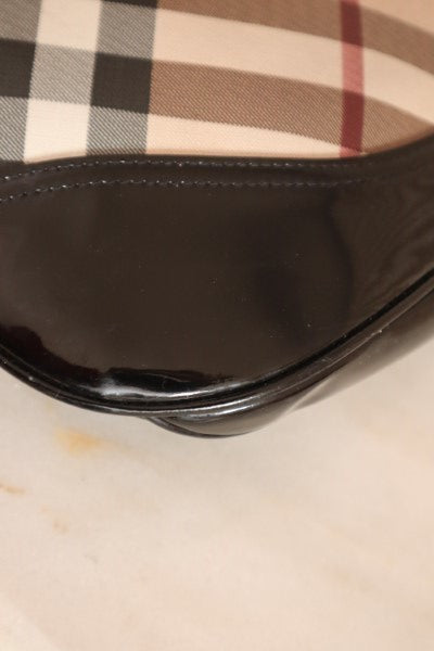 Burberry Nova Check Black Hobo Bag-handbag-Burberry-The Closet Egypt