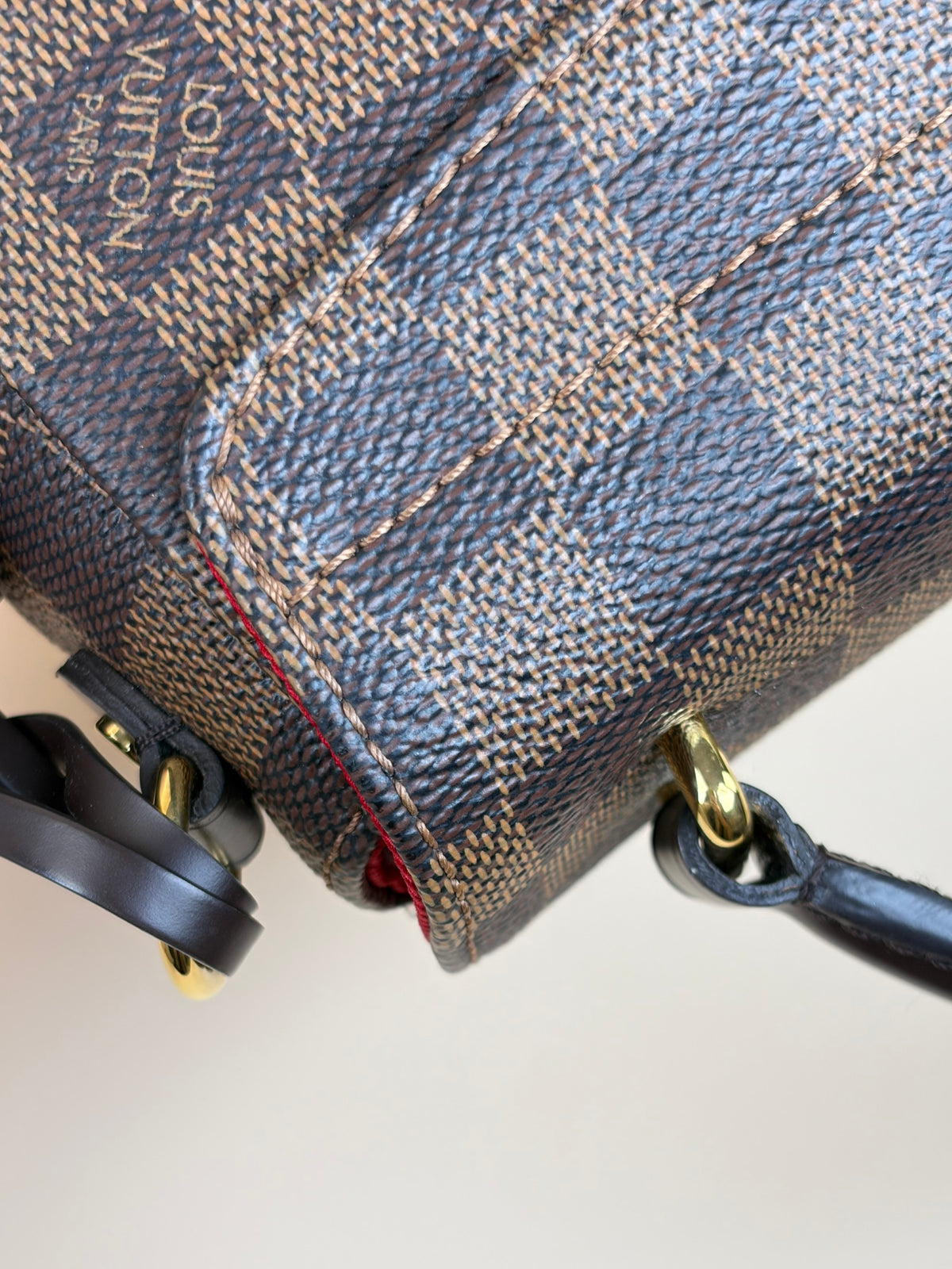 Louis Vuitton Damier Ebene Croisetto handbag