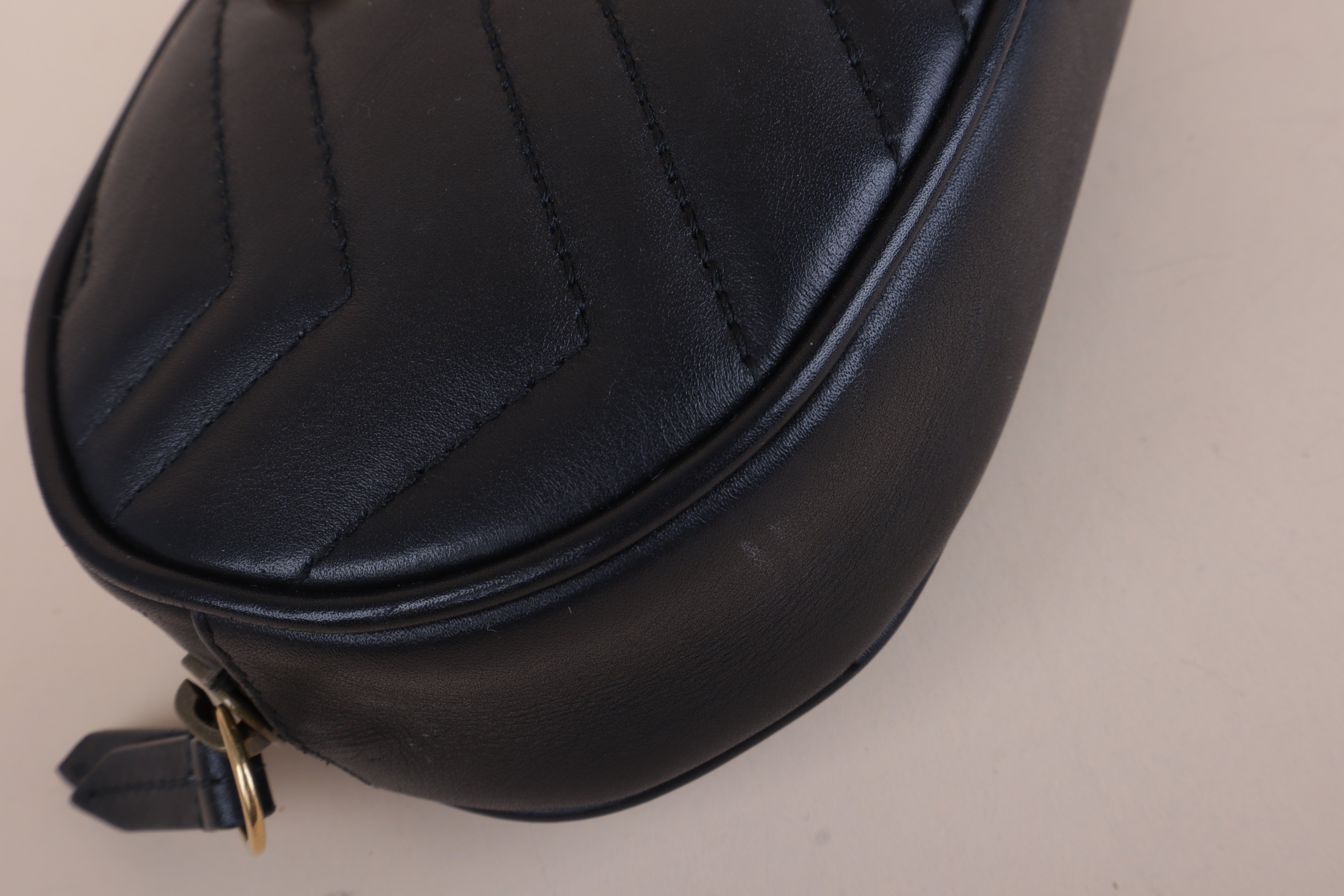 Gucci GG black Marmont bellt