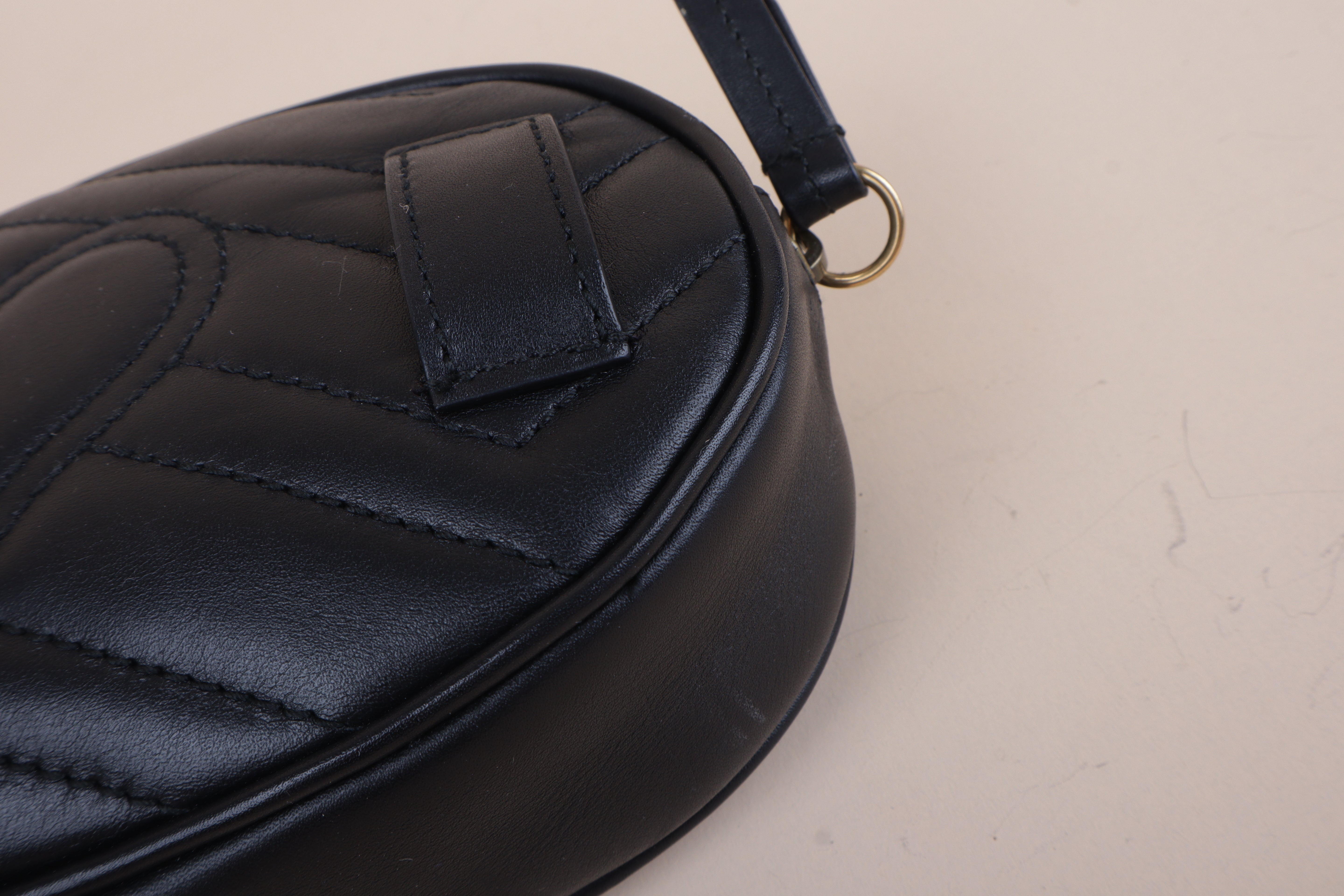 Gucci GG black Marmont bellt