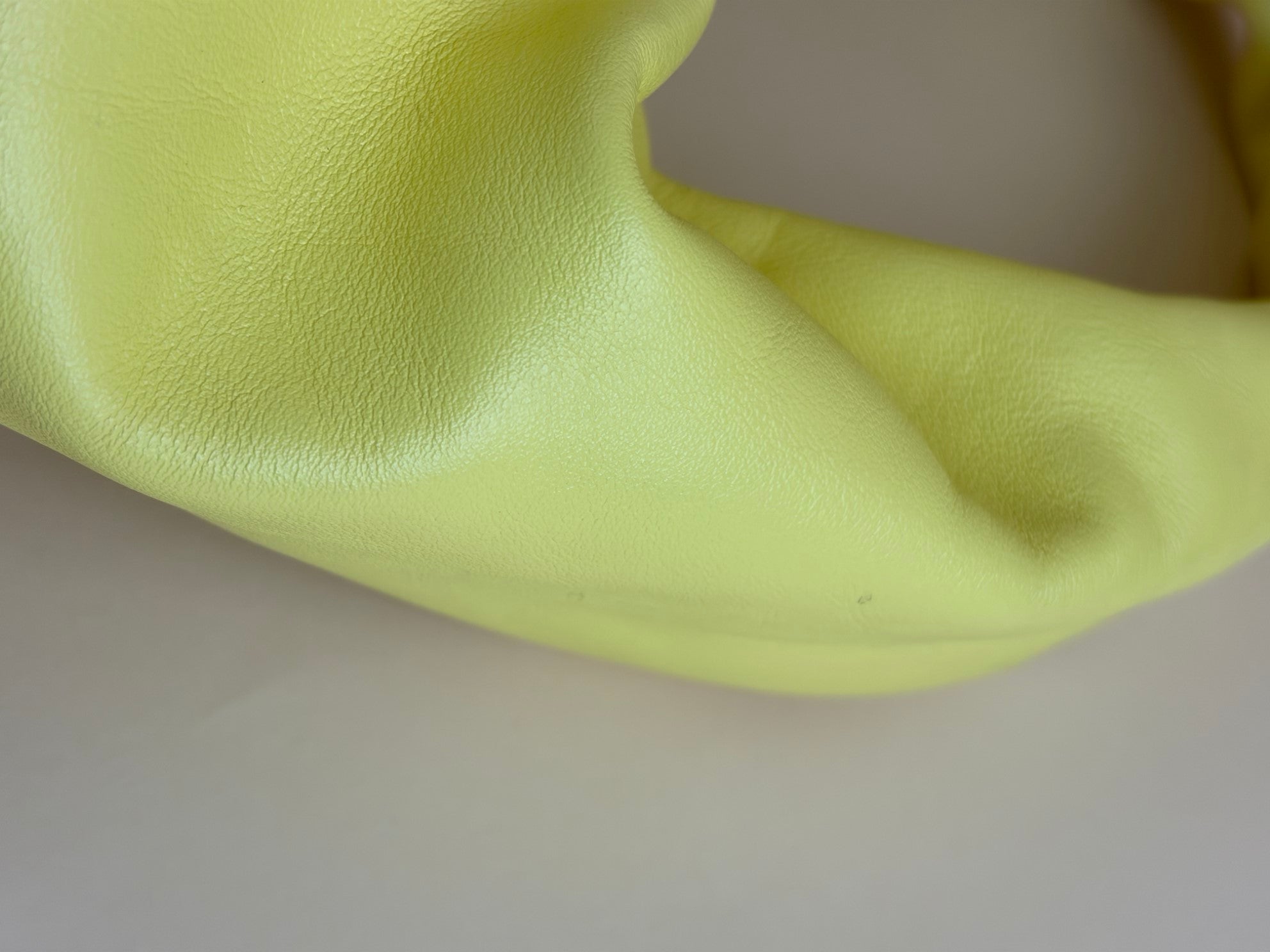 Bottega Veneta Yellow The Shoulder Small Pouch