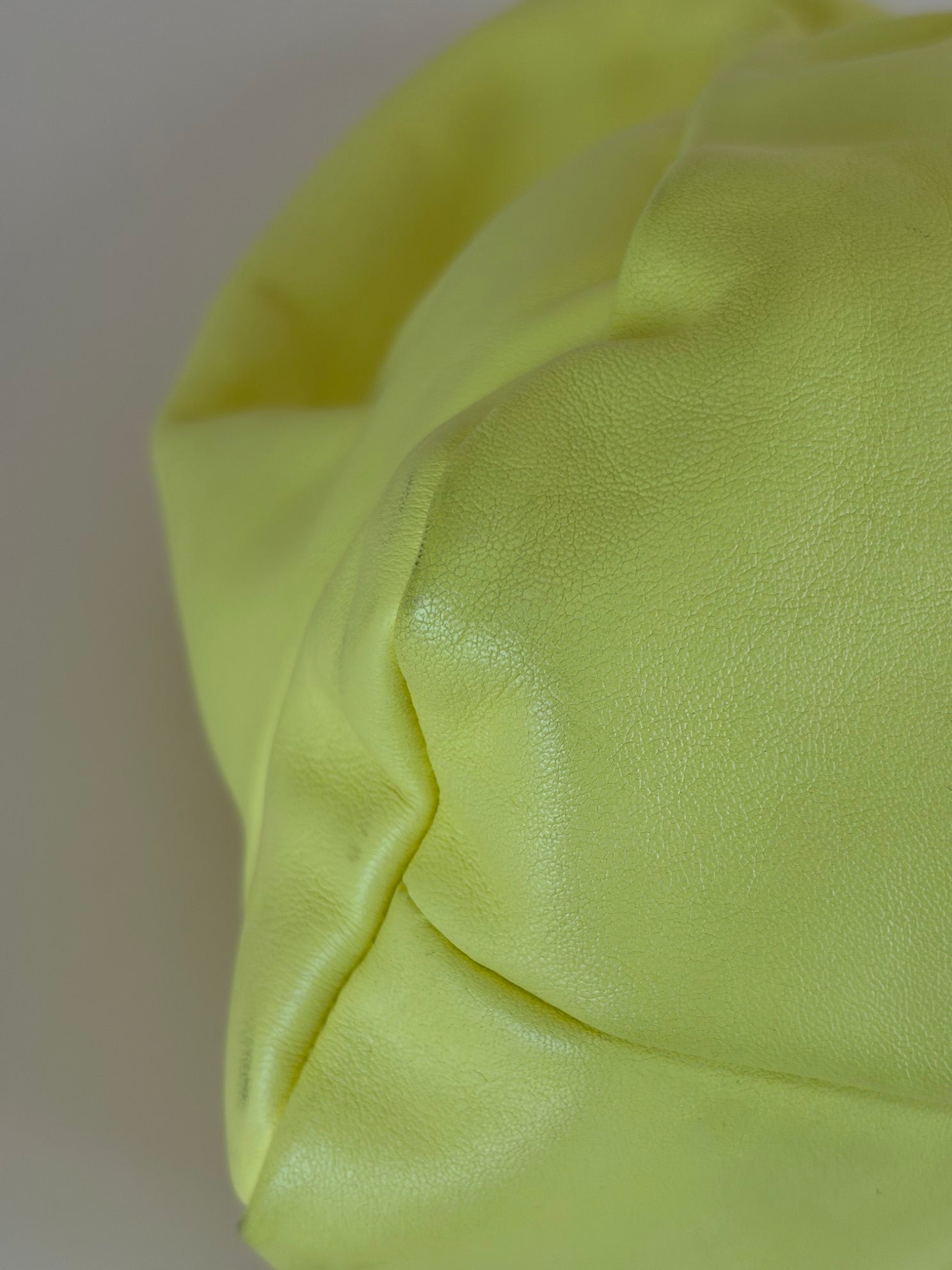 Bottega Veneta Yellow The Shoulder Small Pouch