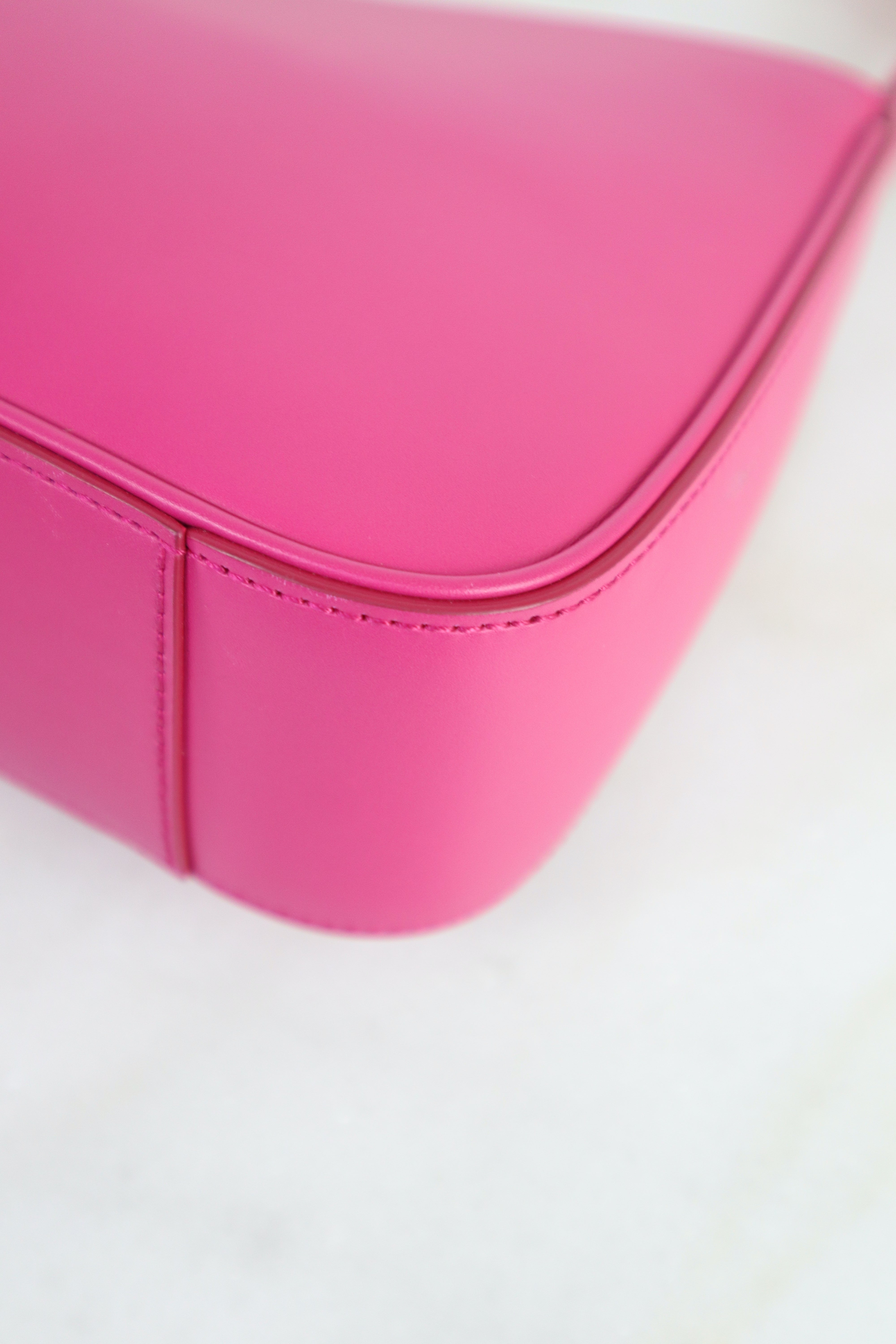 YSL Hot Pink Le 5 A 7 Hobo Shoulder Bag