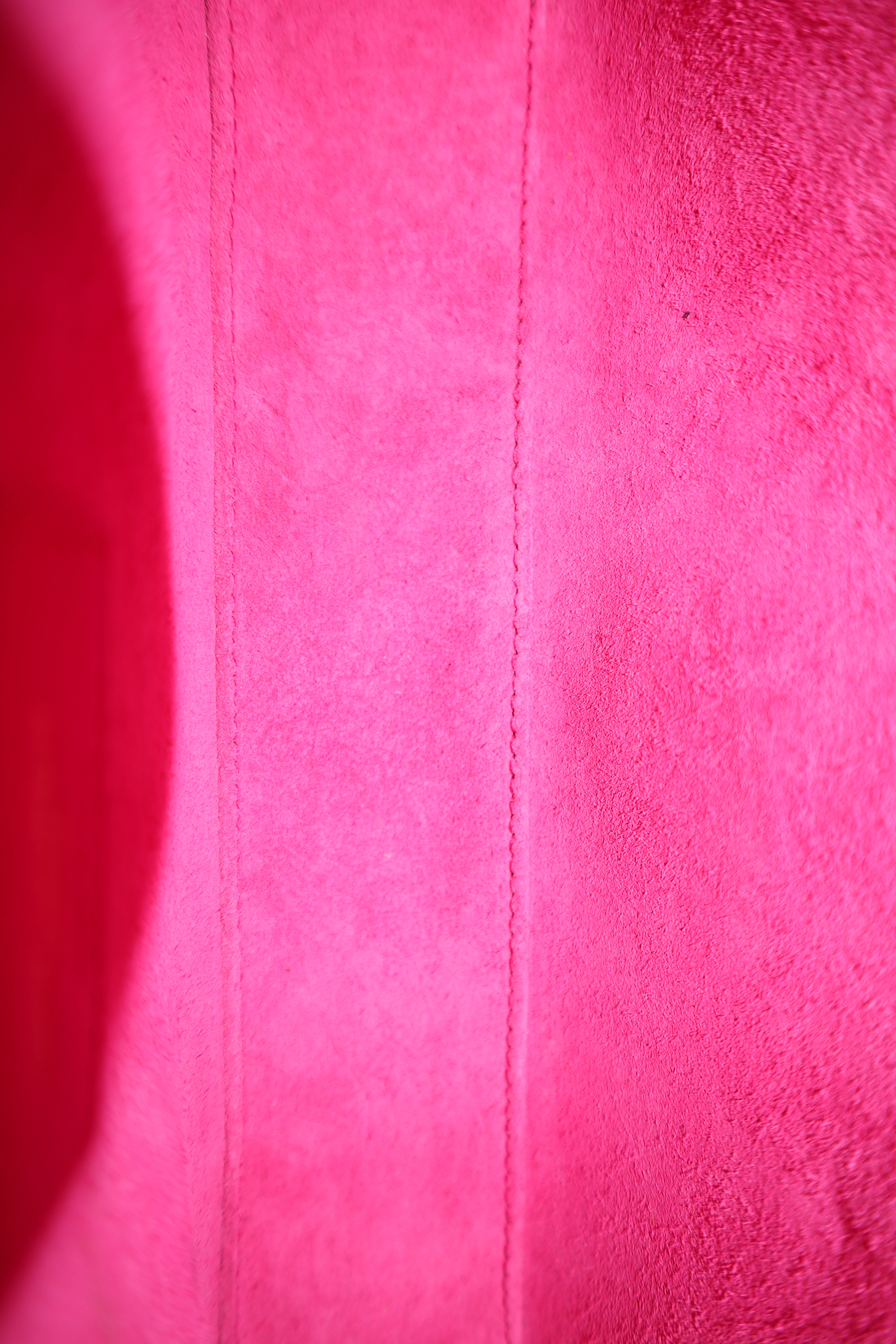 YSL Hot Pink Le 5 A 7 Hobo Shoulder Bag
