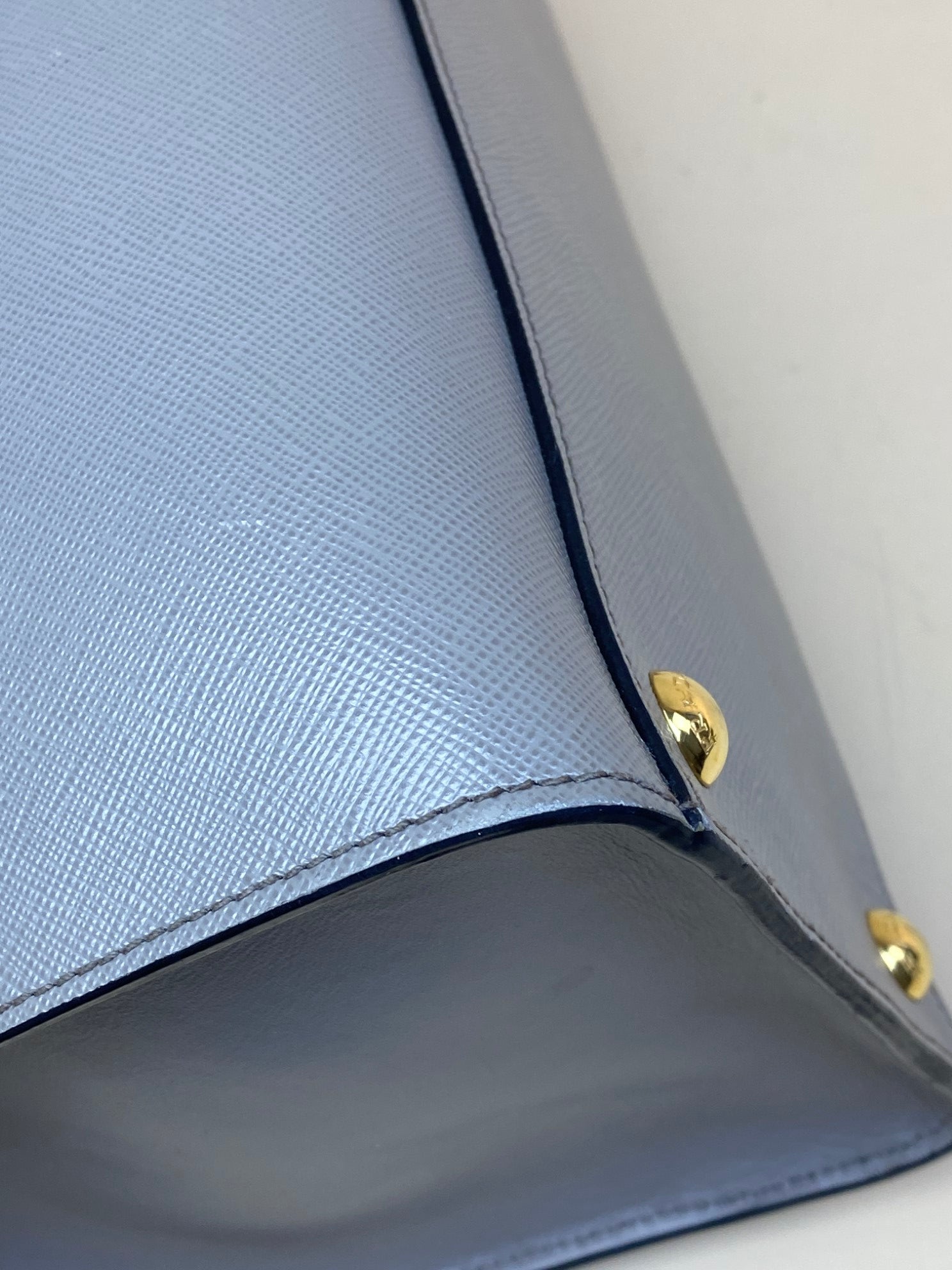 Prada Grey Argila Medium Monochrome Tote