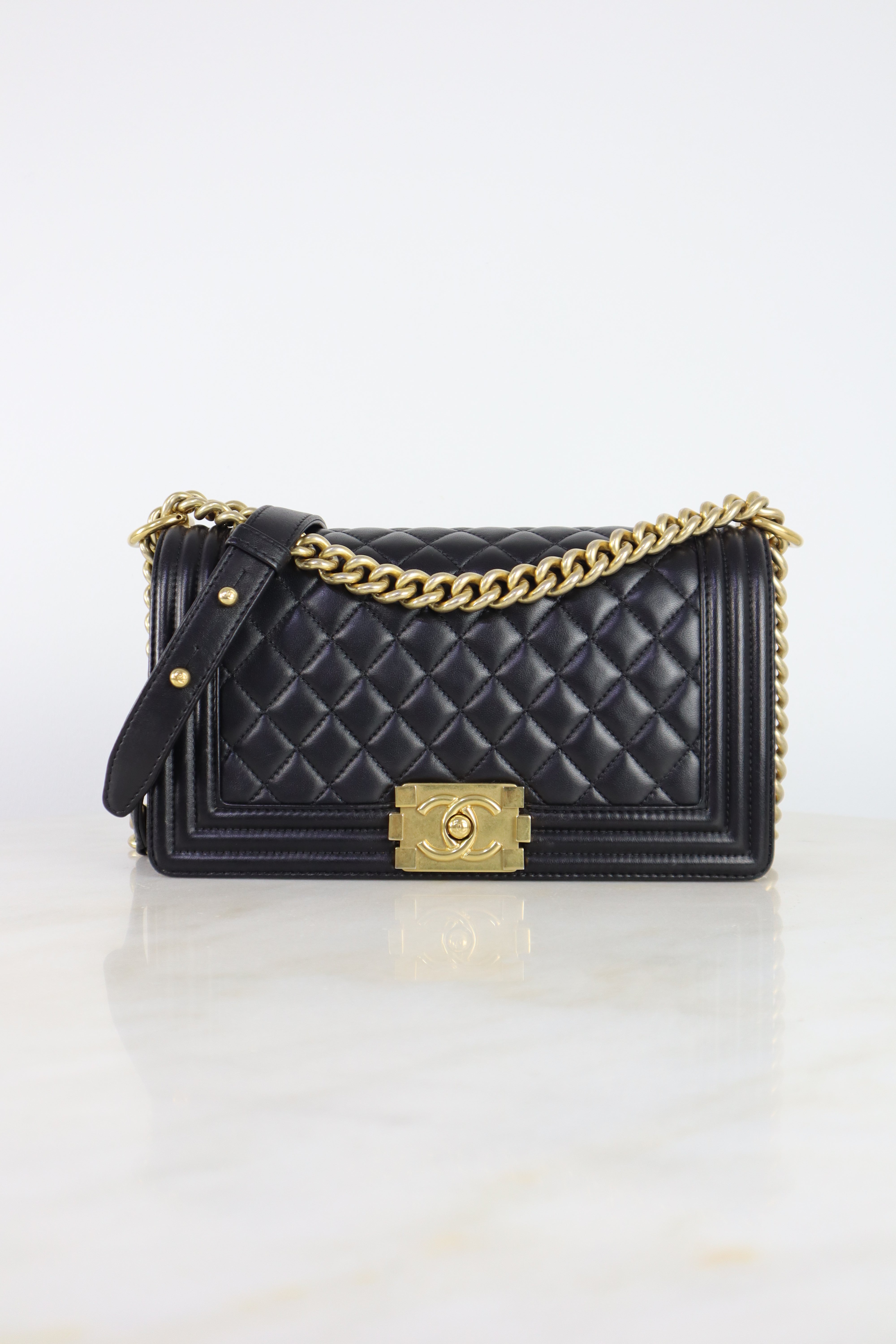 Chanel Black Le Boy Bag