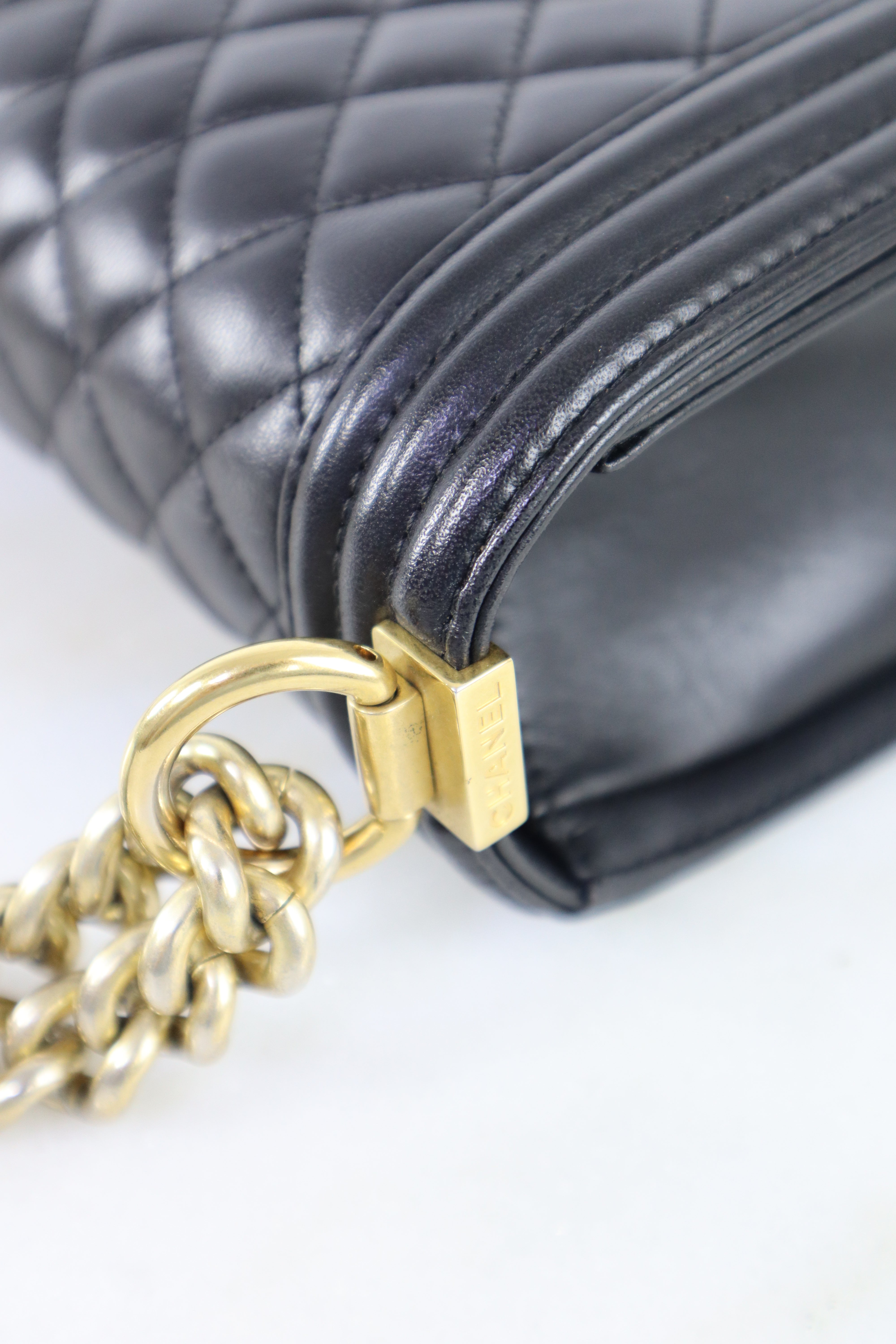 Chanel Black Le Boy Bag