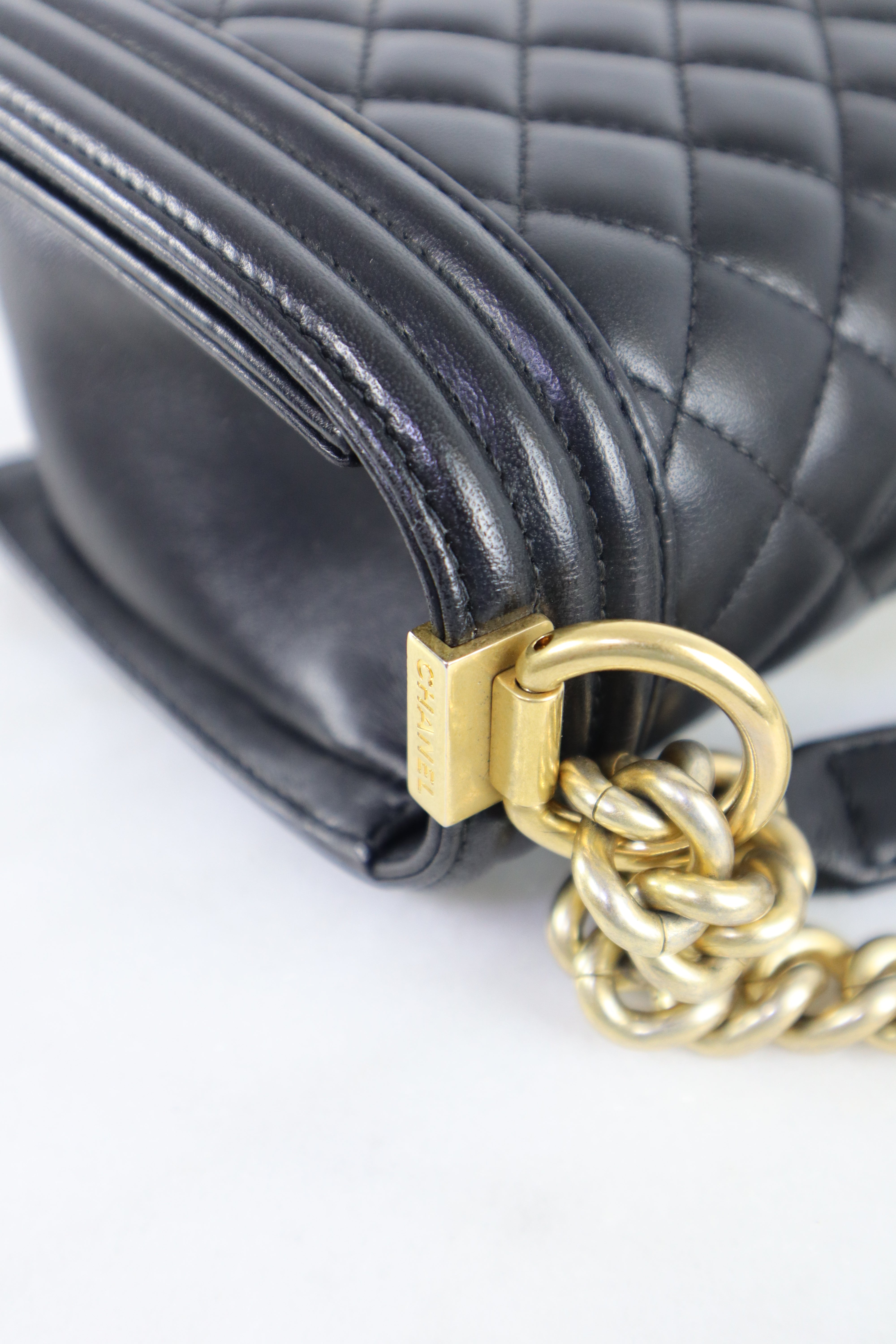 Chanel Black Le Boy Bag