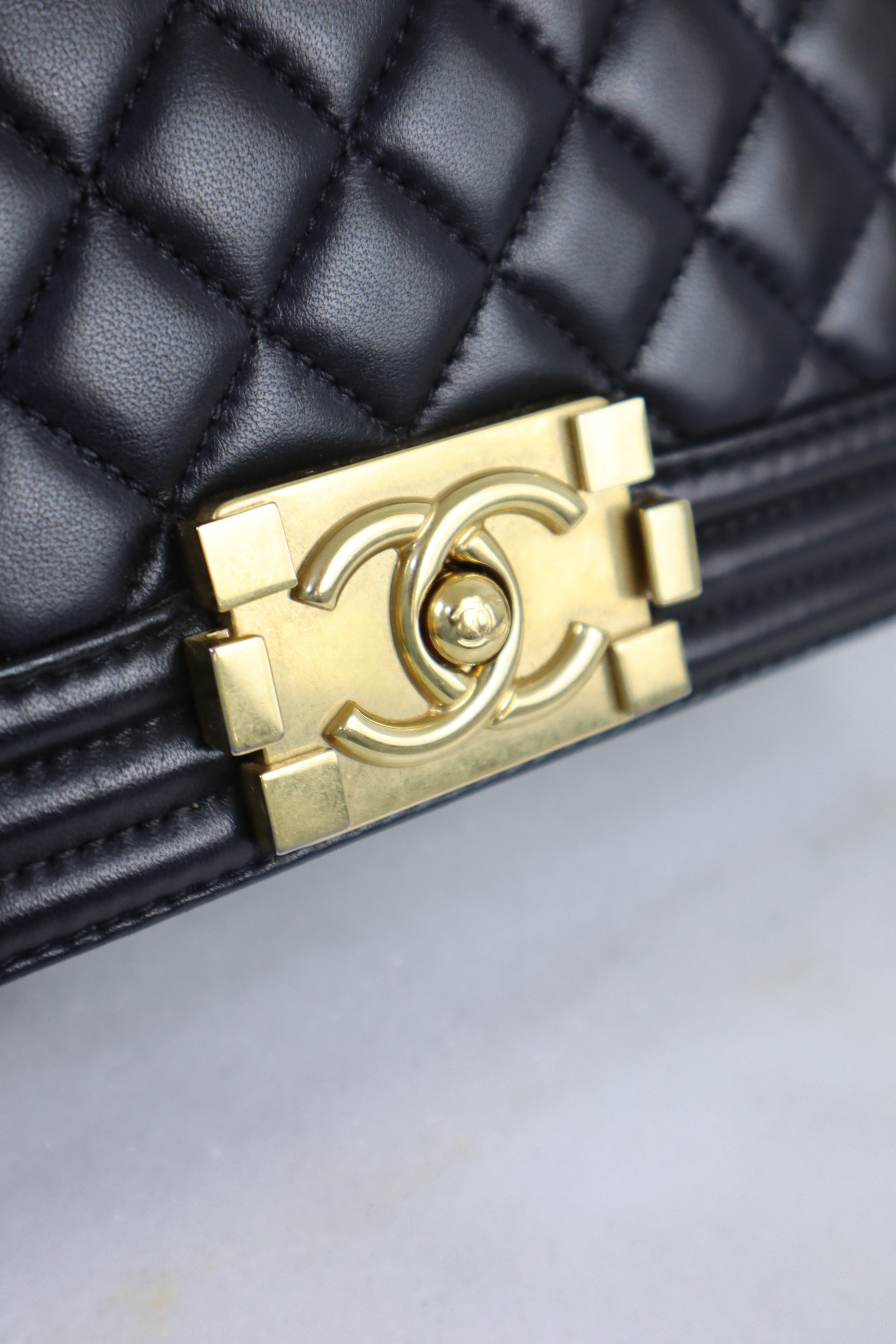 Chanel Black Le Boy Bag