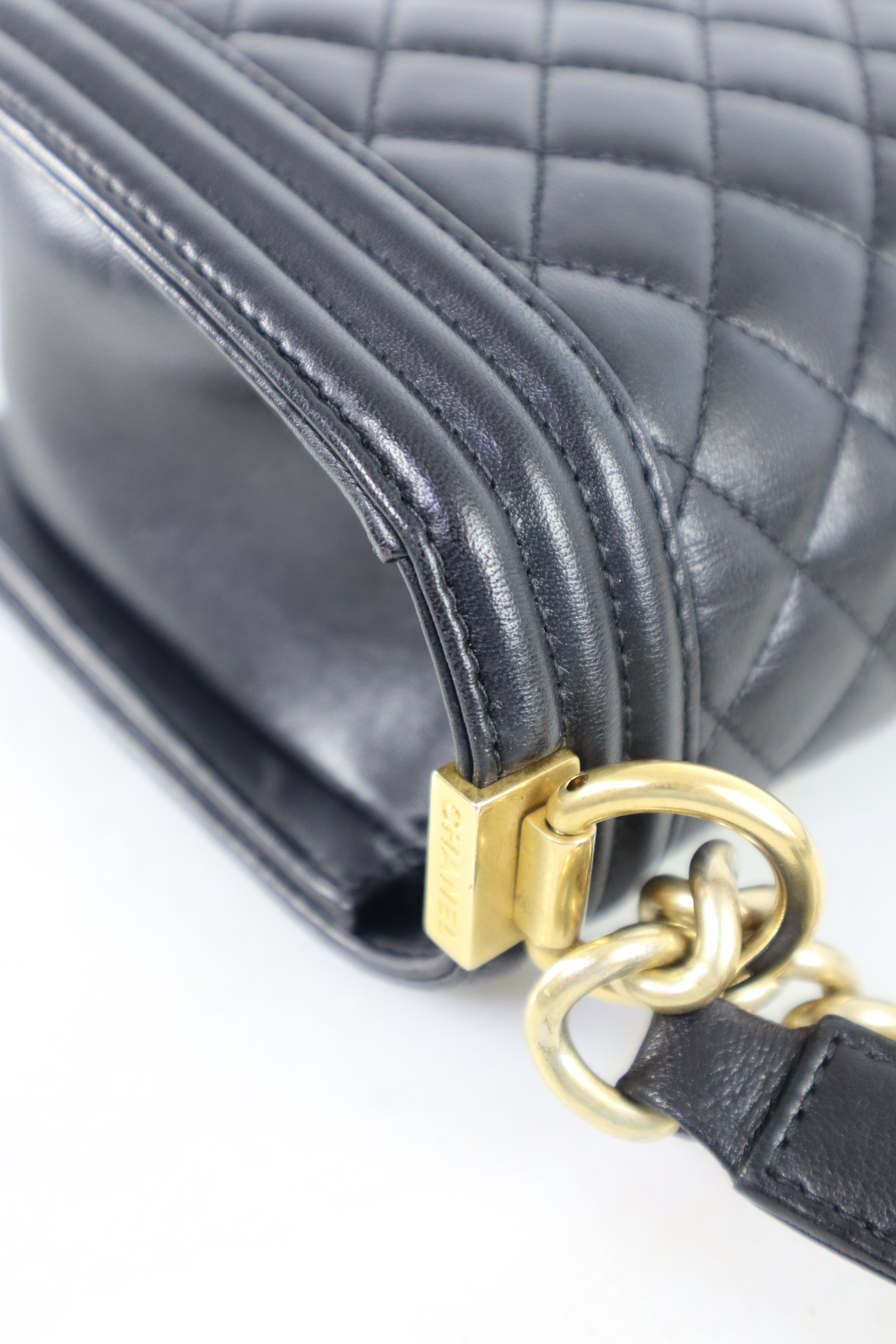 Chanel Black Le Boy Bag