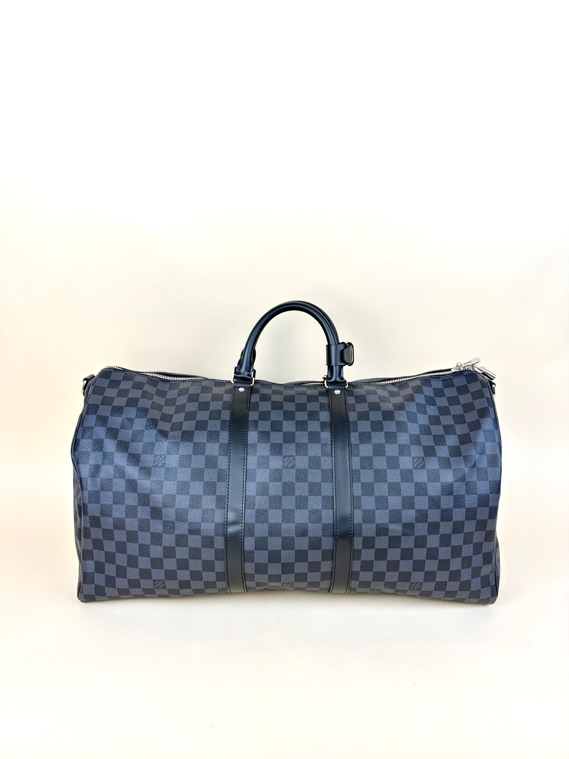 Louis Vuitton Damier Graphite Keepall Bandouliere 55 Bag