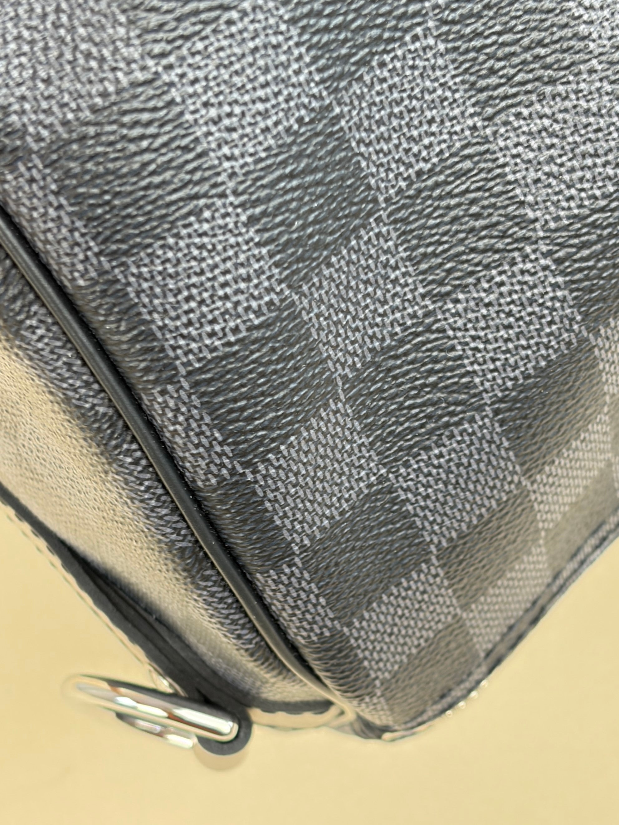 Louis Vuitton Damier Graphite Keepall Bandouliere 55 Bag