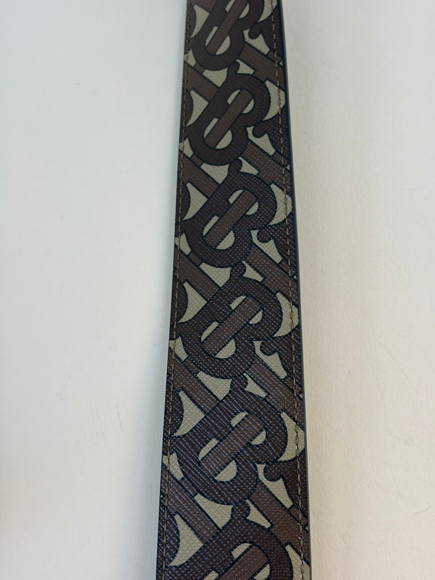 Burberry Bicolor TB Reversible Belt 42