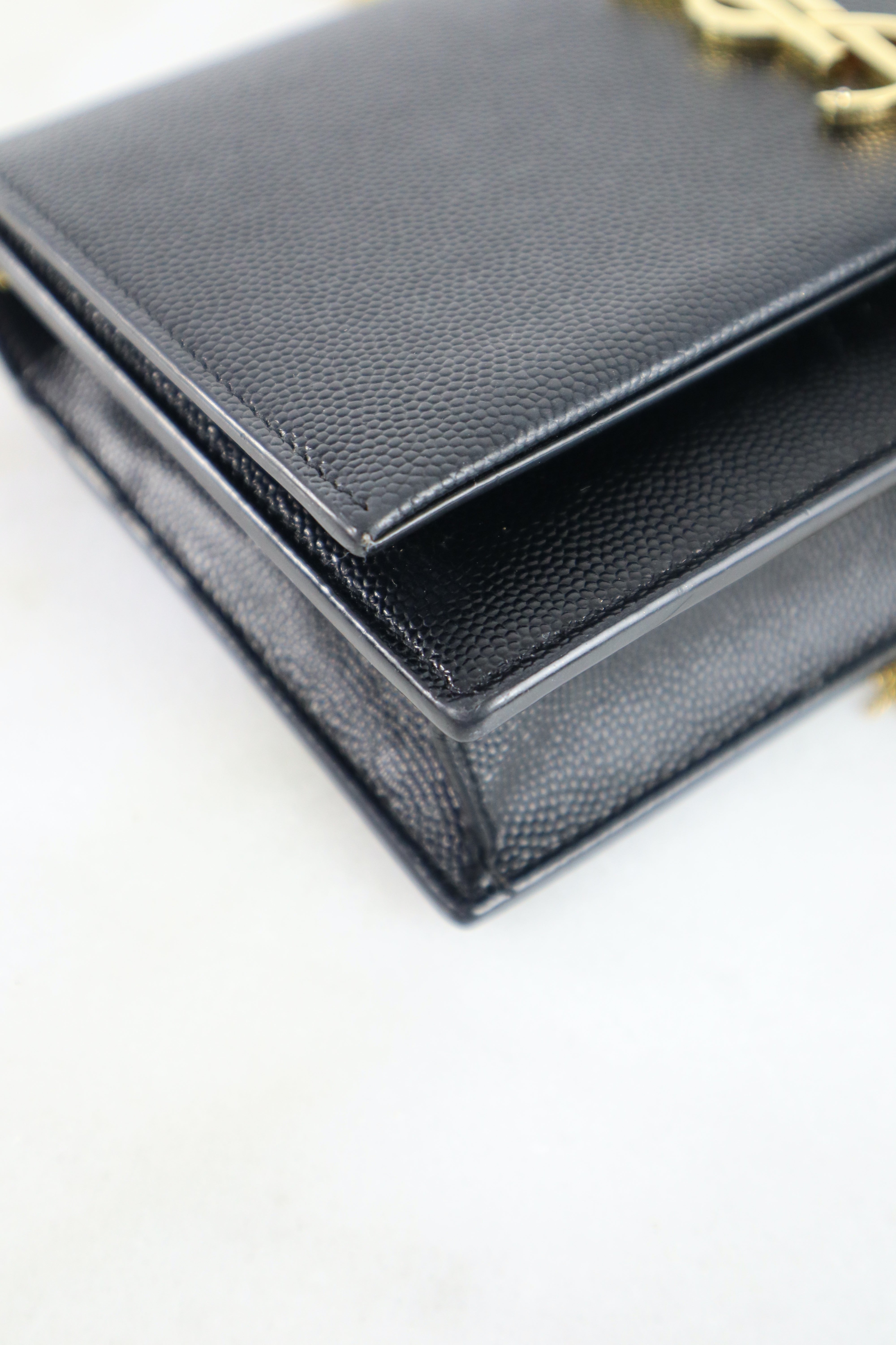 YSL Black Kate Tassel WOC