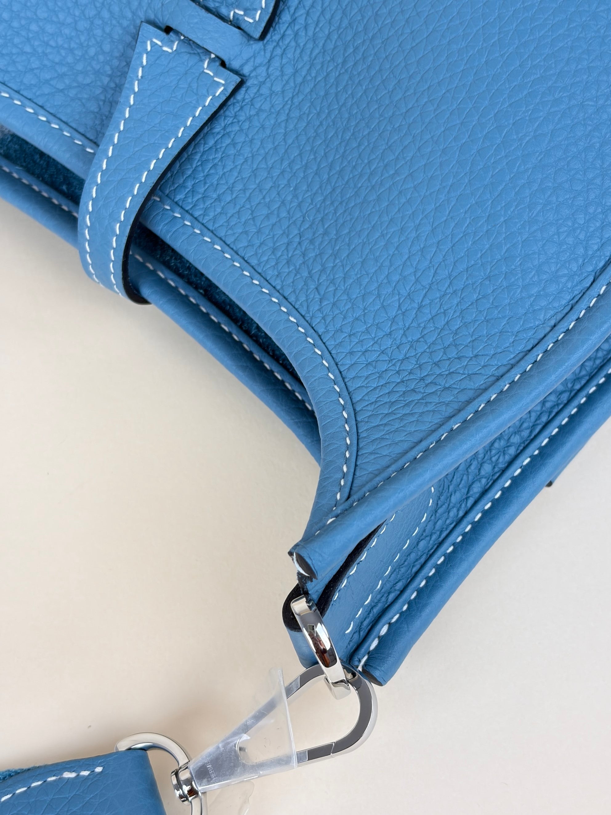 Hermes New Blue Jeans Evelyne 23 Bag