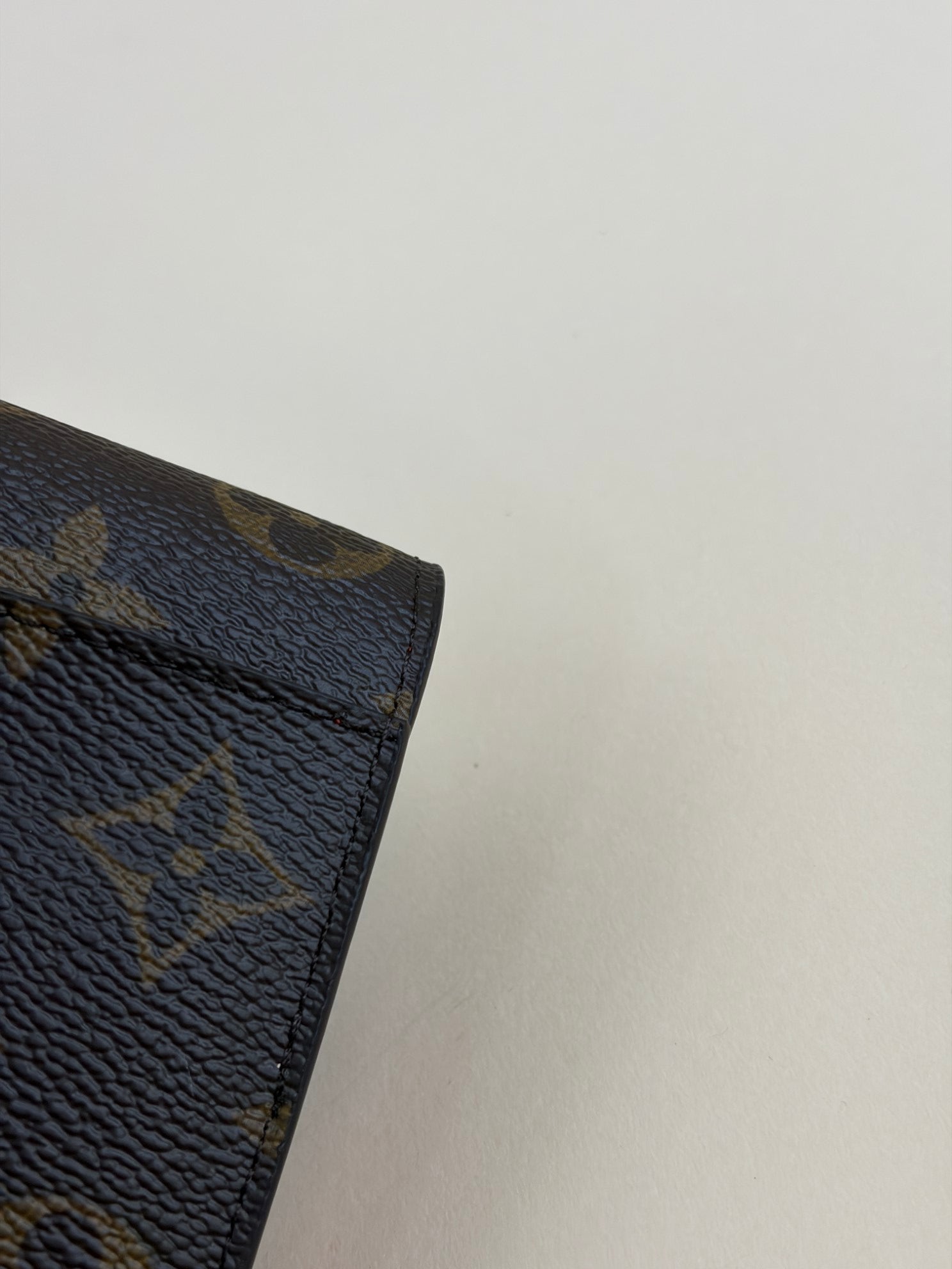 Louis Vuitton Monogram Red Sarah Flap Long Wallet