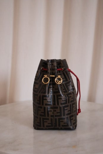 Fendi Tricolor Mon Tresor Bucket Small Bag-handbag-Fendi-The Closet Egypt