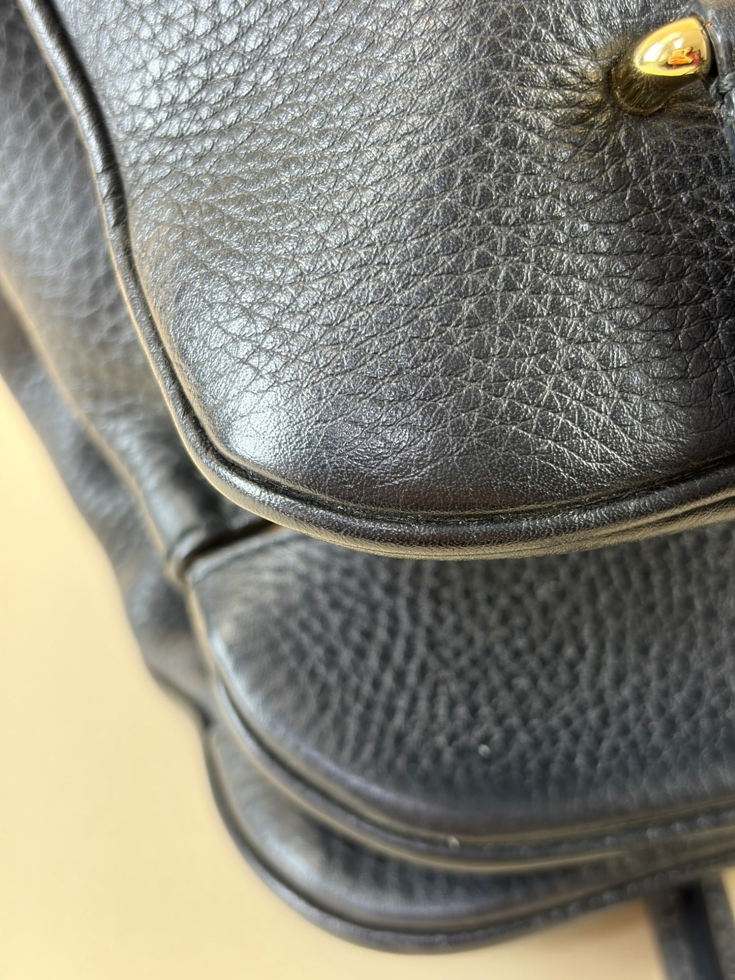 Dolce & Gabbana Black Double Zip Tote Bag