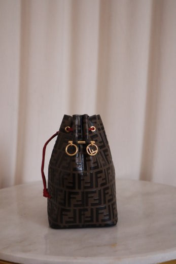 Fendi Tricolor Mon Tresor Bucket Small Bag-handbag-Fendi-The Closet Egypt