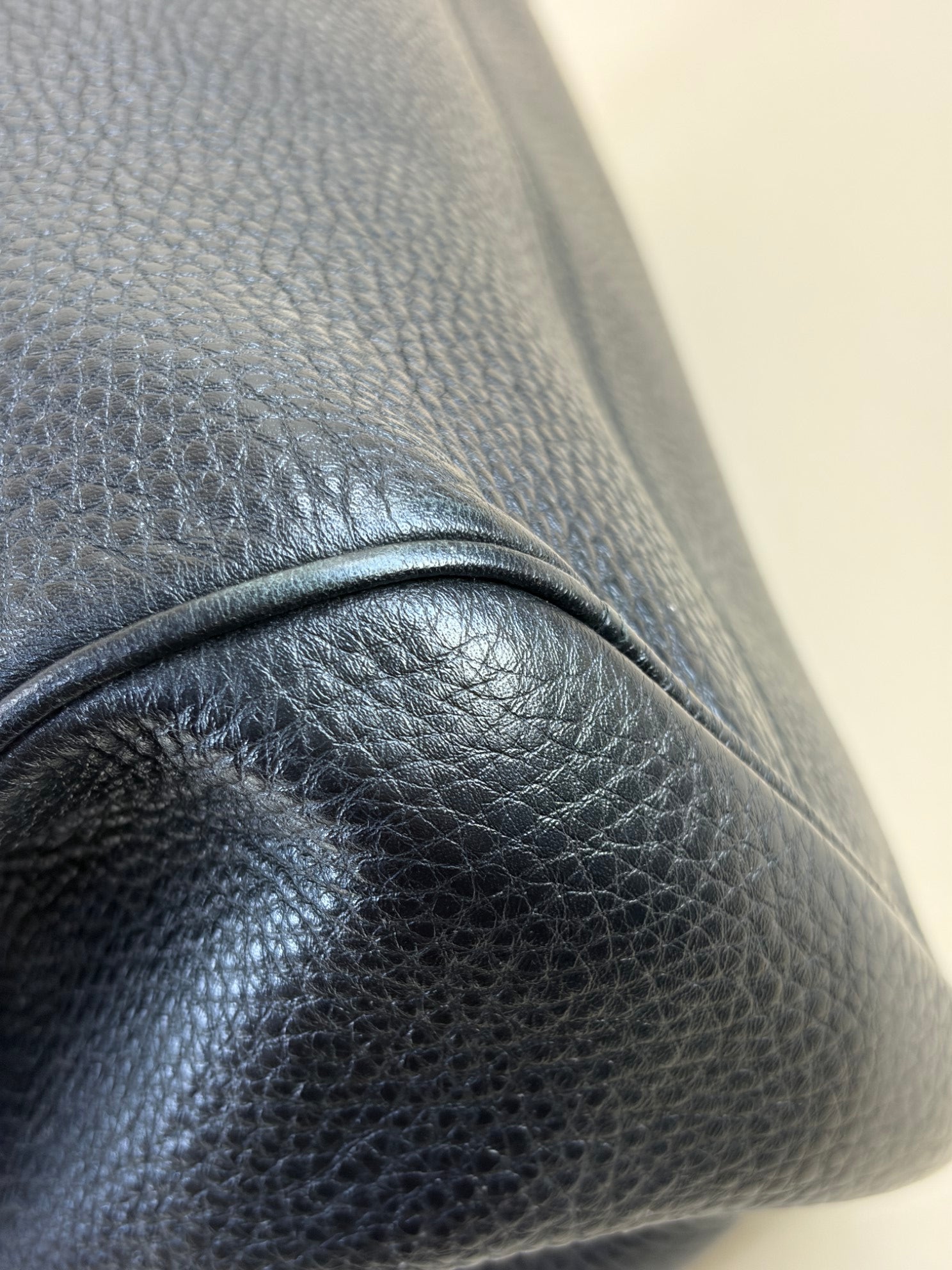 Dolce & Gabbana Black Double Zip Tote Bag