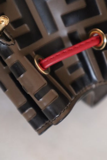 Fendi Tricolor Mon Tresor Bucket Small Bag-handbag-Fendi-The Closet Egypt