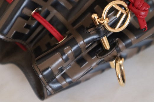 Fendi Tricolor Mon Tresor Bucket Small Bag-handbag-Fendi-The Closet Egypt