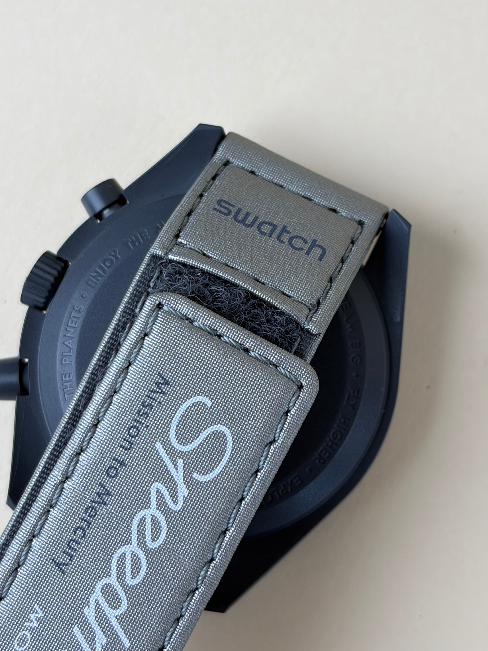 Omega Grey Mission To Mercury Bio Moon Swatch speedmaster