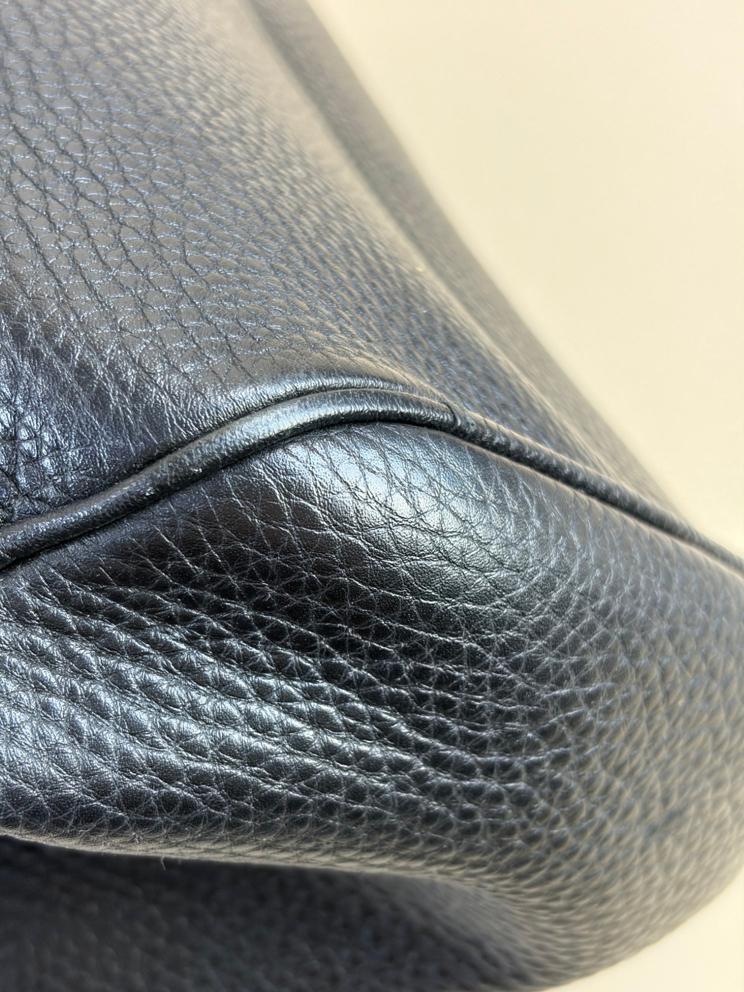 Dolce & Gabbana Black Double Zip Tote Bag