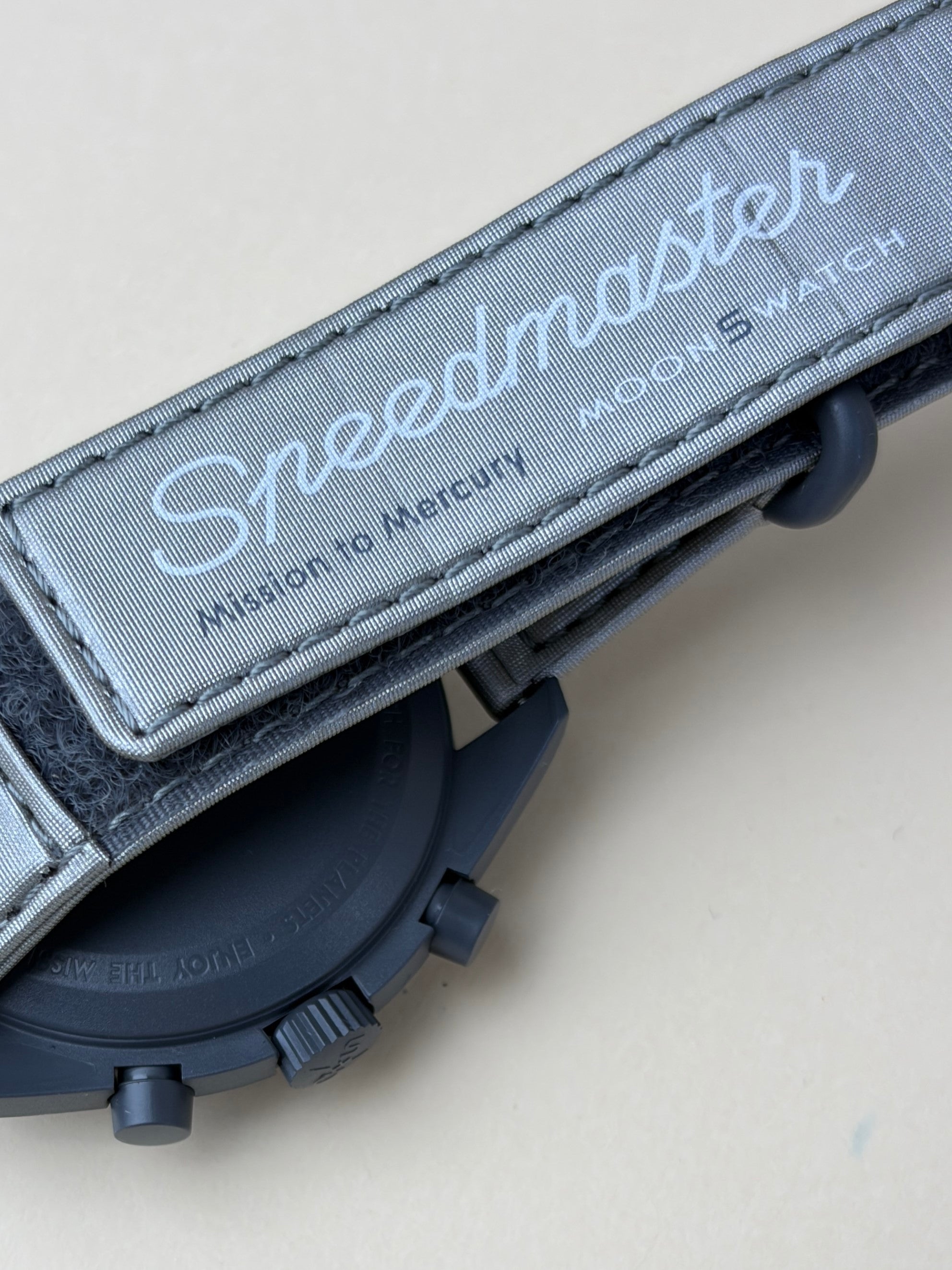 Omega Grey Mission To Mercury Bio Moon Swatch speedmaster