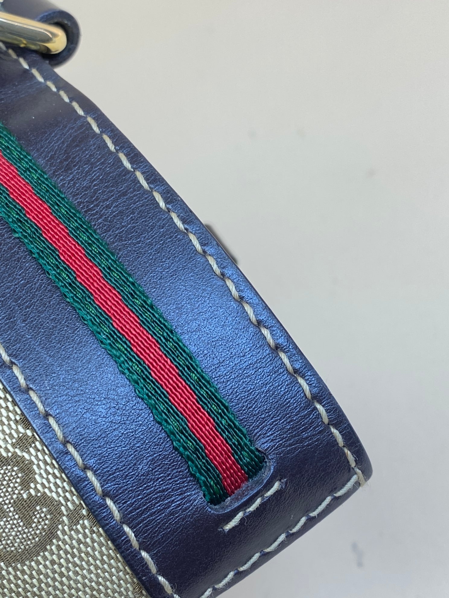 Gucci Bicolor GG My Fair Tote Bag Ophidia