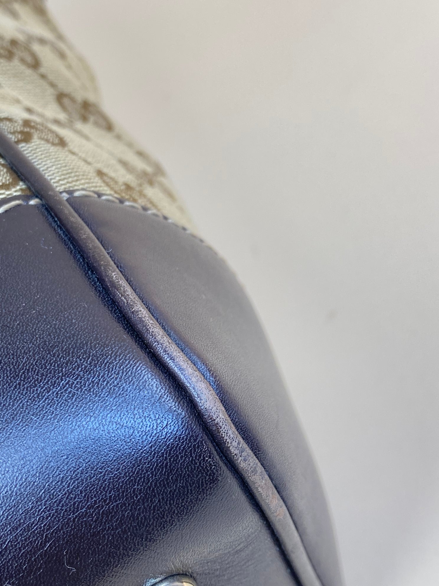 Gucci Bicolor GG My Fair Tote Bag Ophidia
