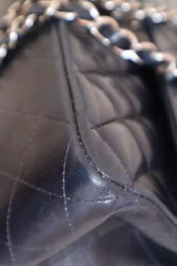 Chanel Navy Blue Double Flap Medium Bag-handbag-Chanel-The Closet Egypt