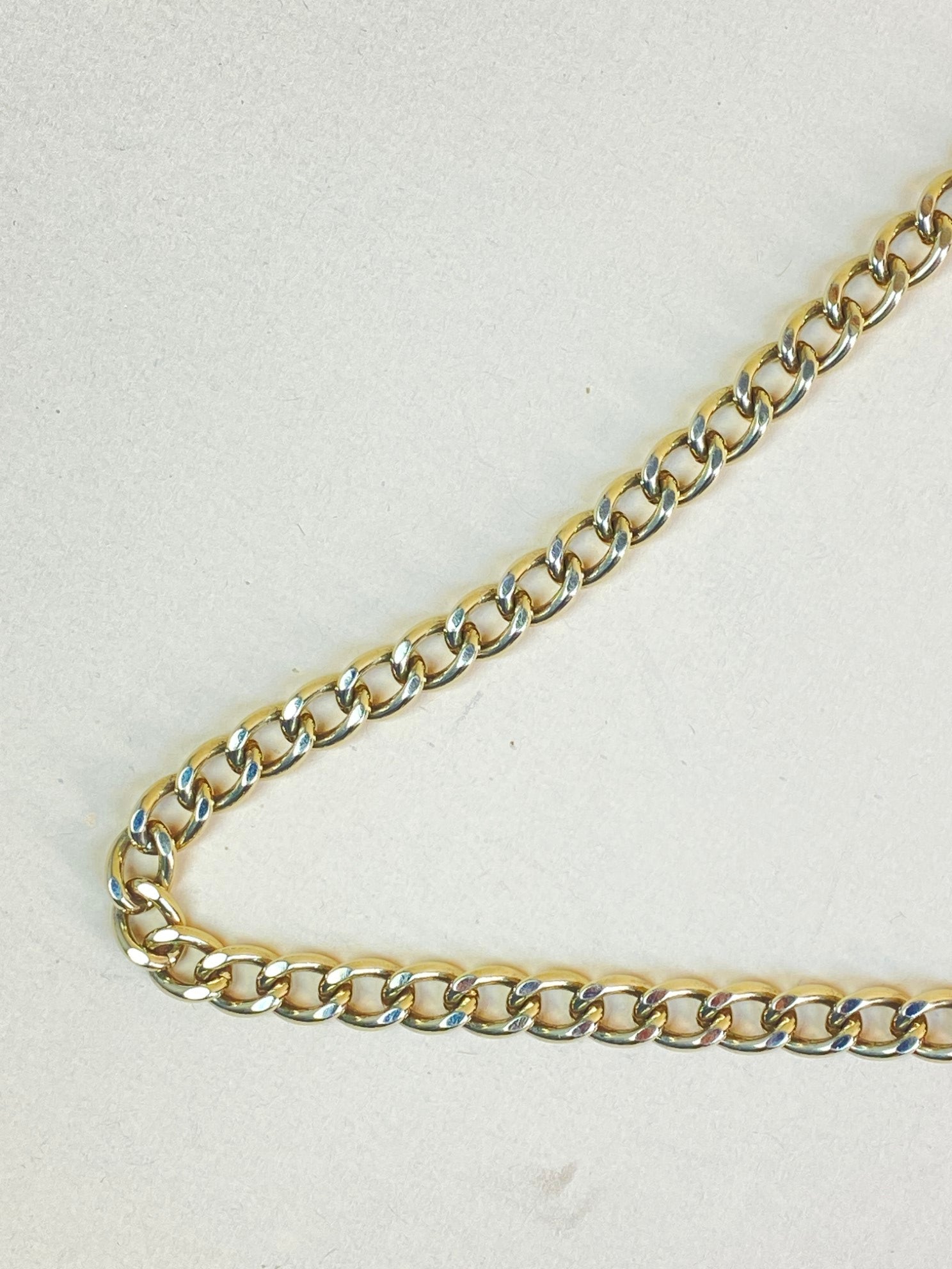 Chanel Gold cc chain letters belt