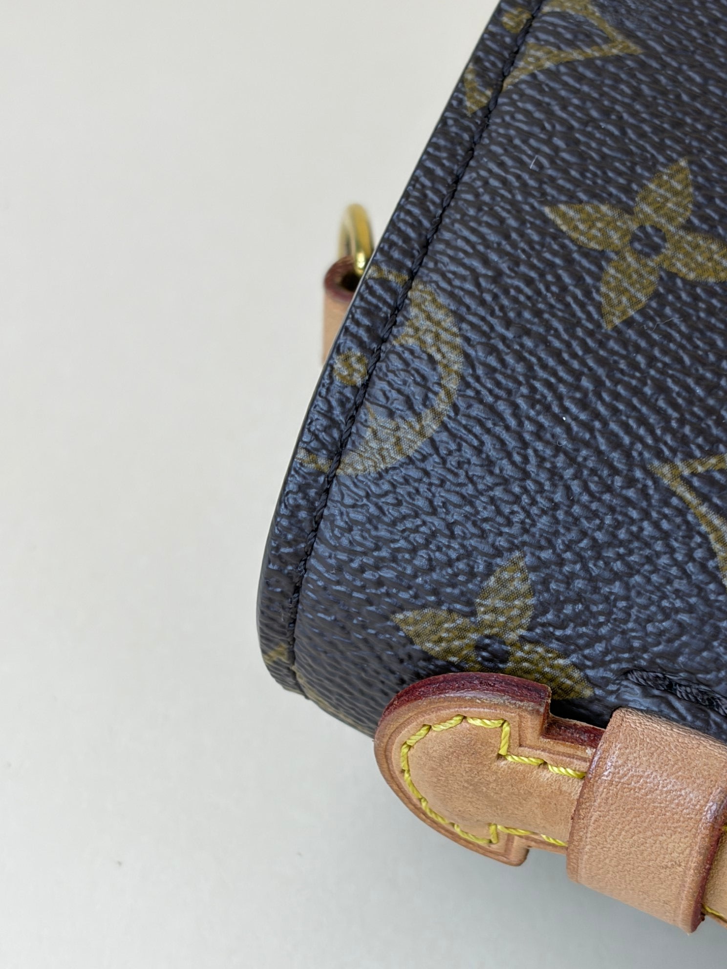 Louis Vuitton Brown Monogram Pochette Metis Bag