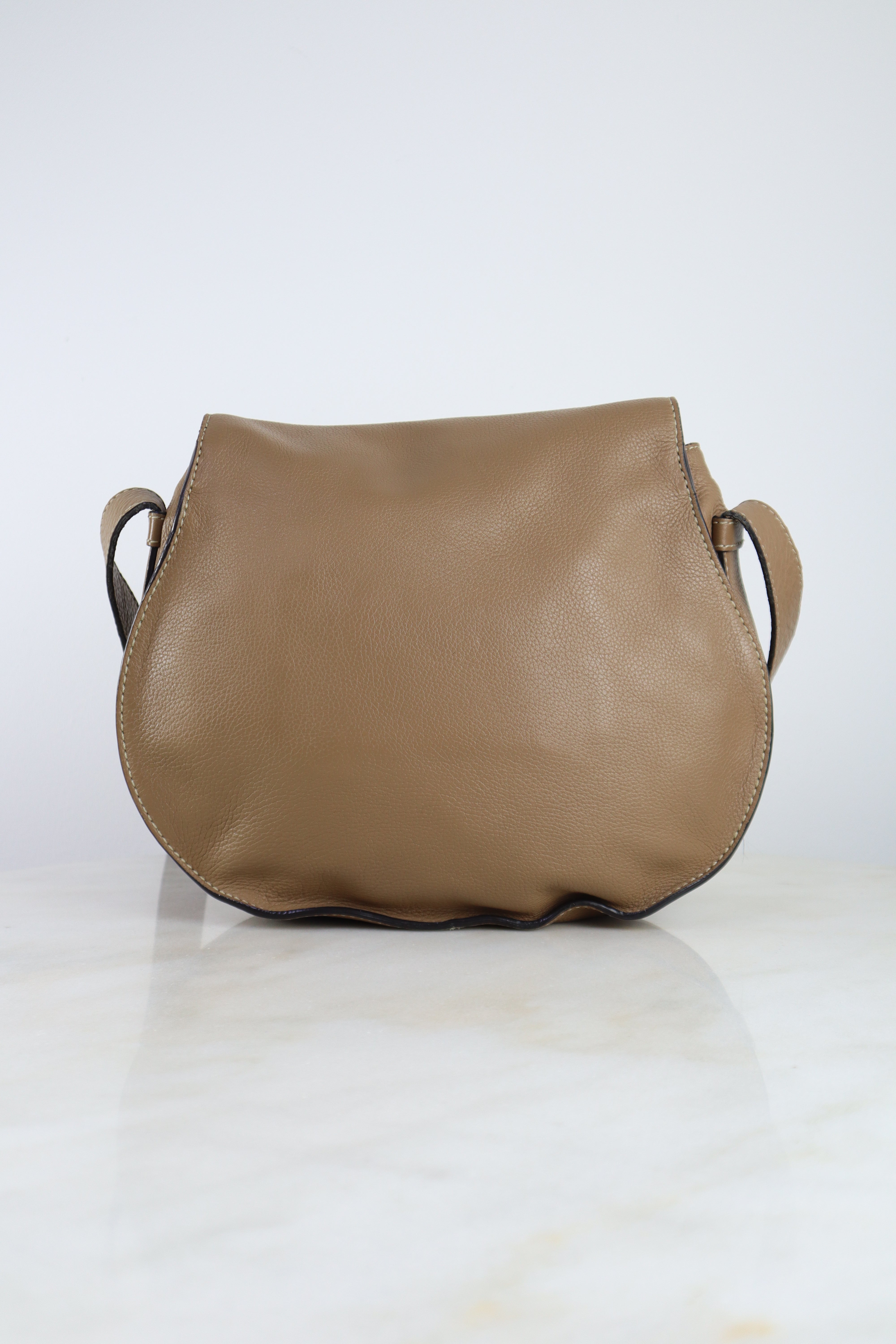 Chloe Cafe Large Marcie Crossbody Bag