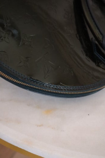 Louis Vuitton Dark Green Monogram Vernis Alma GM Top Handle Bag-handbag-Louis Vuitton-The Closet Egypt