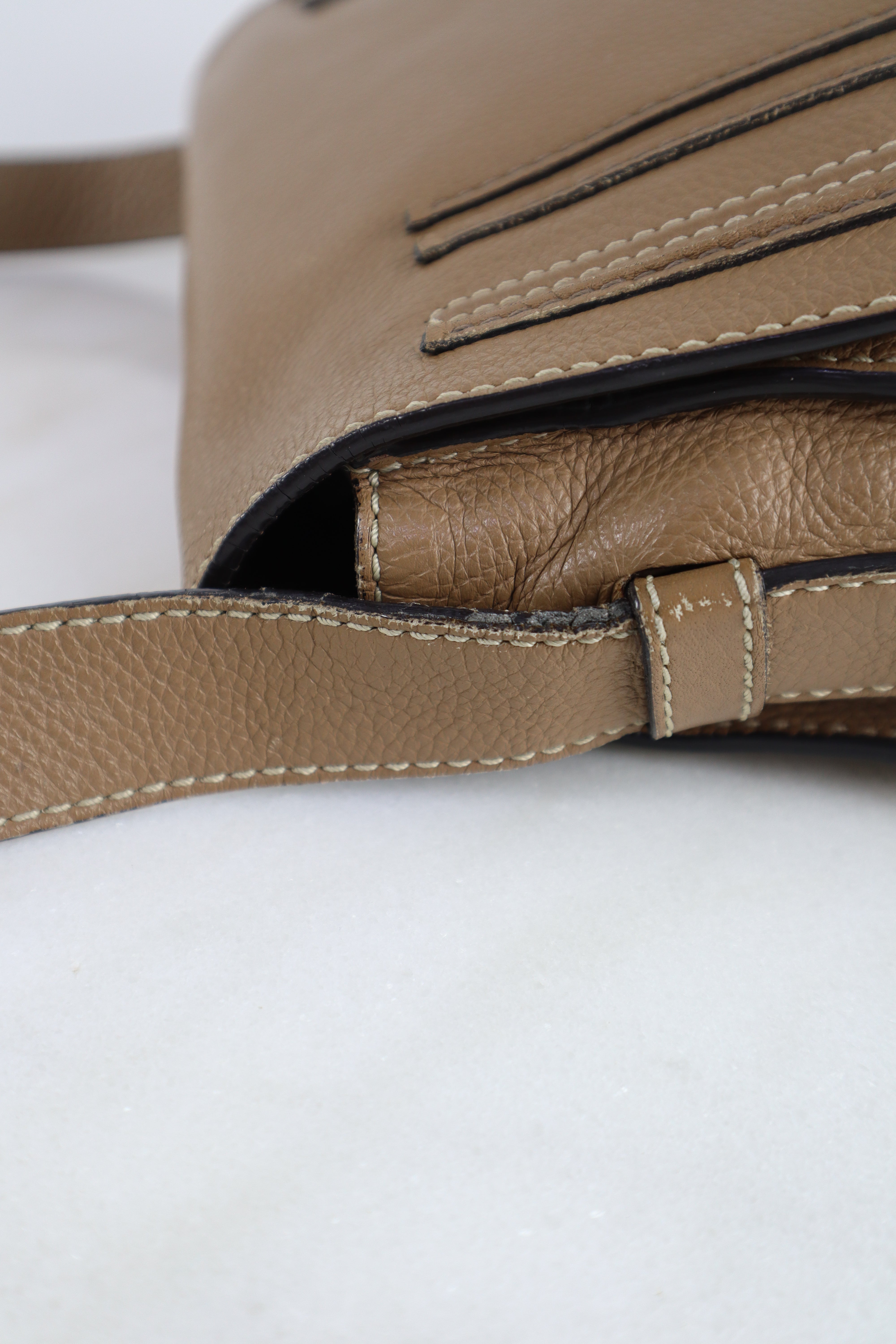 Chloe Cafe Large Marcie Crossbody Bag