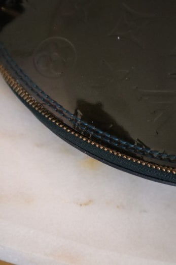 Louis Vuitton Dark Green Monogram Vernis Alma GM Top Handle Bag-handbag-Louis Vuitton-The Closet Egypt