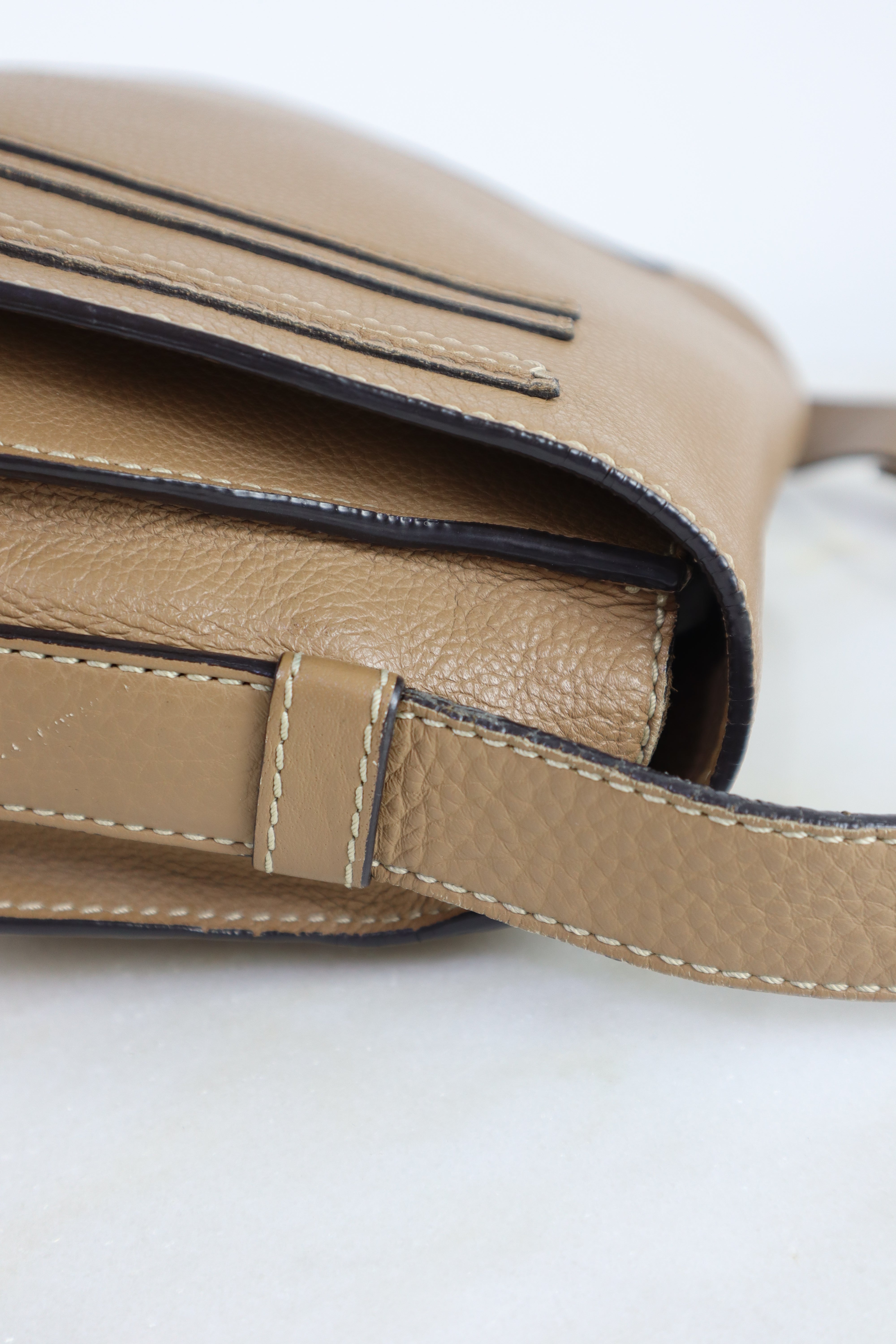 Chloe Cafe Large Marcie Crossbody Bag