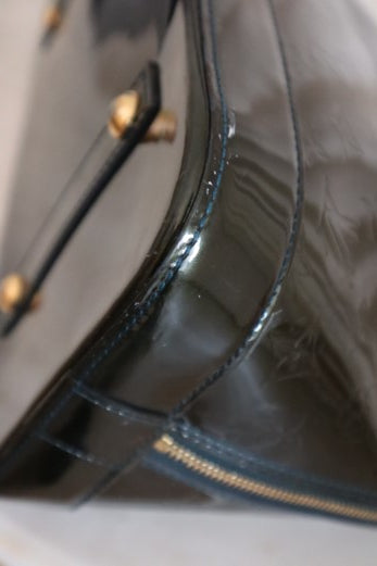 Louis Vuitton Dark Green Monogram Vernis Alma GM Top Handle Bag-handbag-Louis Vuitton-The Closet Egypt