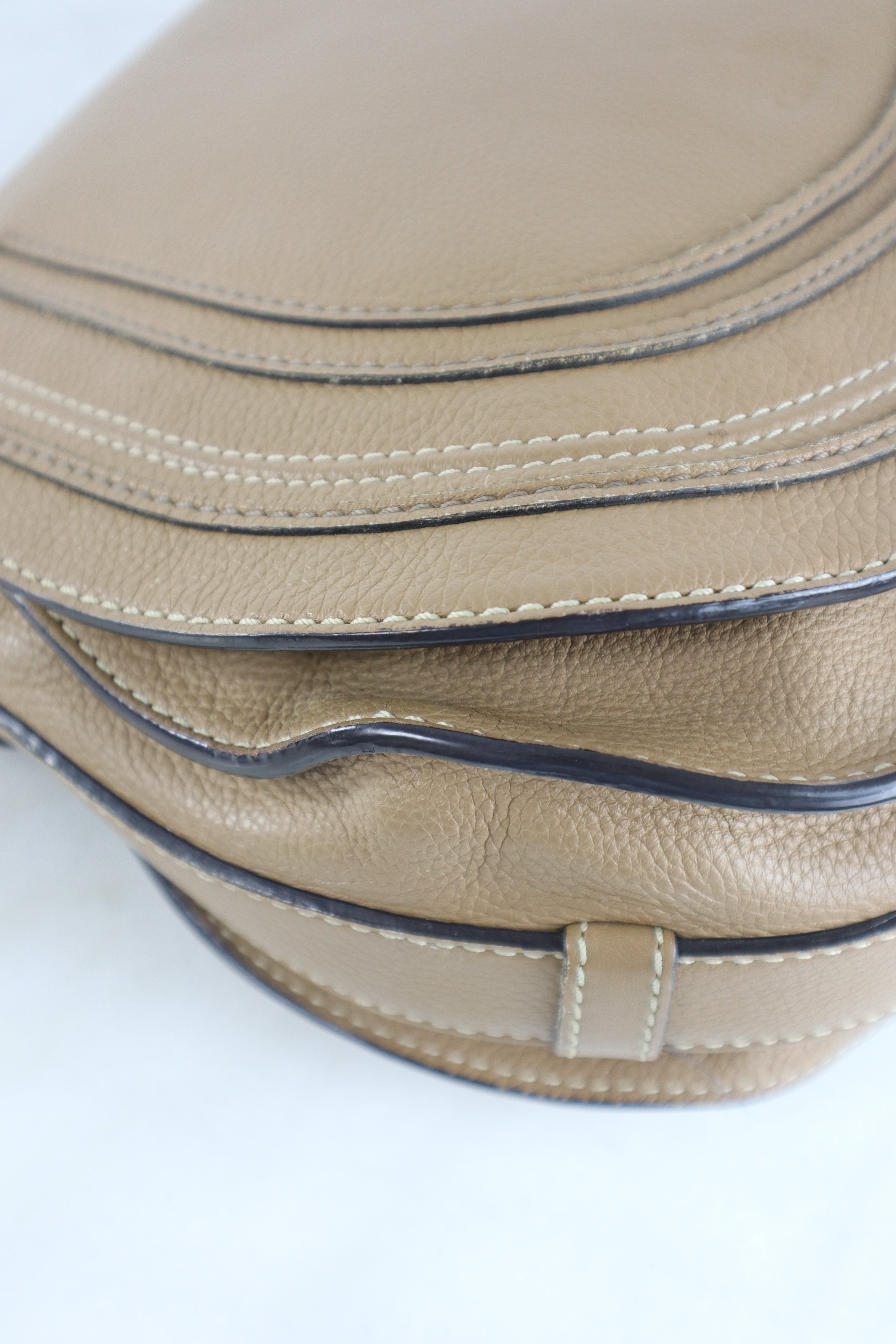 Chloe Cafe Large Marcie Crossbody Bag