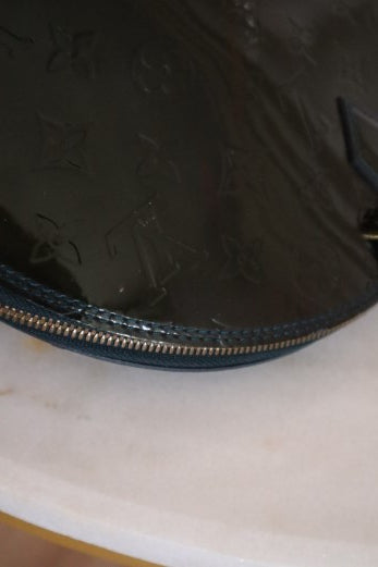 Louis Vuitton Dark Green Monogram Vernis Alma GM Top Handle Bag-handbag-Louis Vuitton-The Closet Egypt