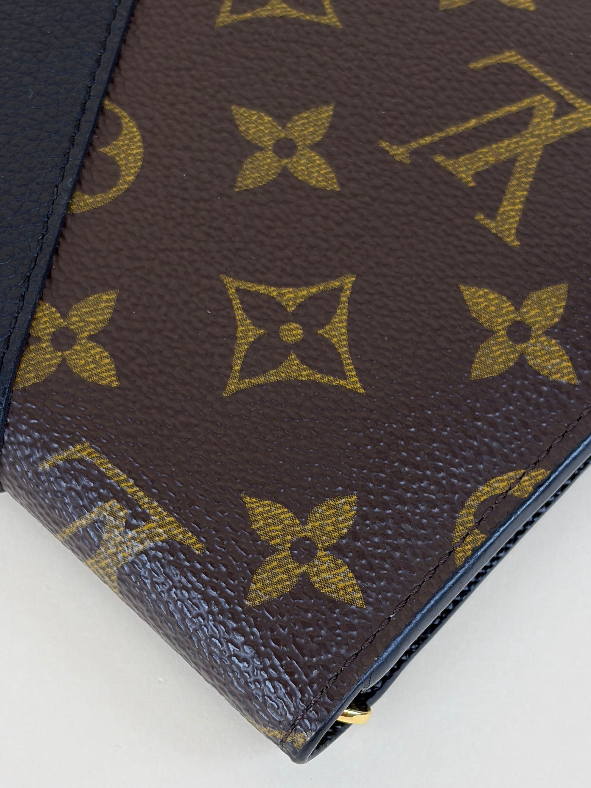 Louis Vuitton Monogram Black Kimono Wallet